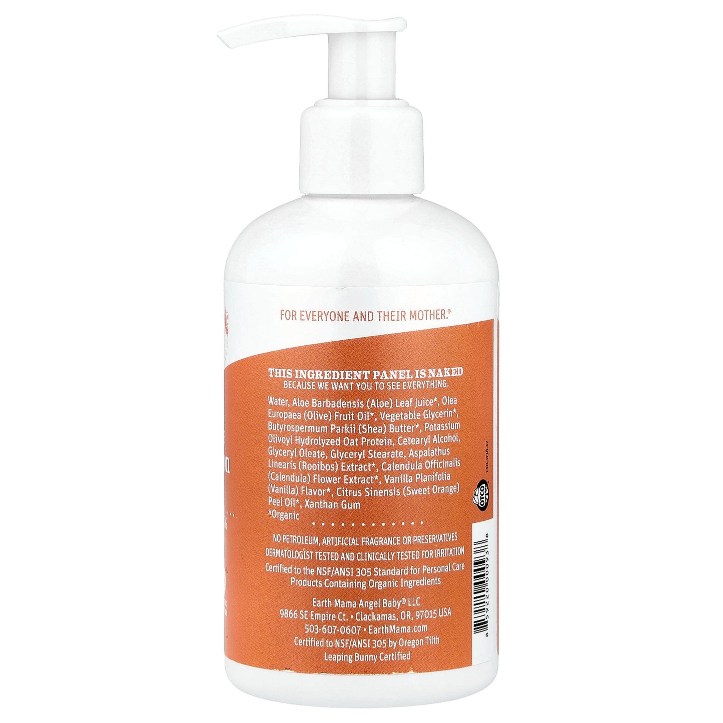 Earth Mama, Baby Lotion, Sweet Orange, 8 fl oz (240 ml)