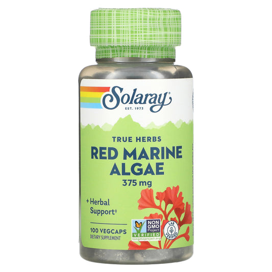 Solaray, Red Marine Algae, 375 mg, 100 VegCaps