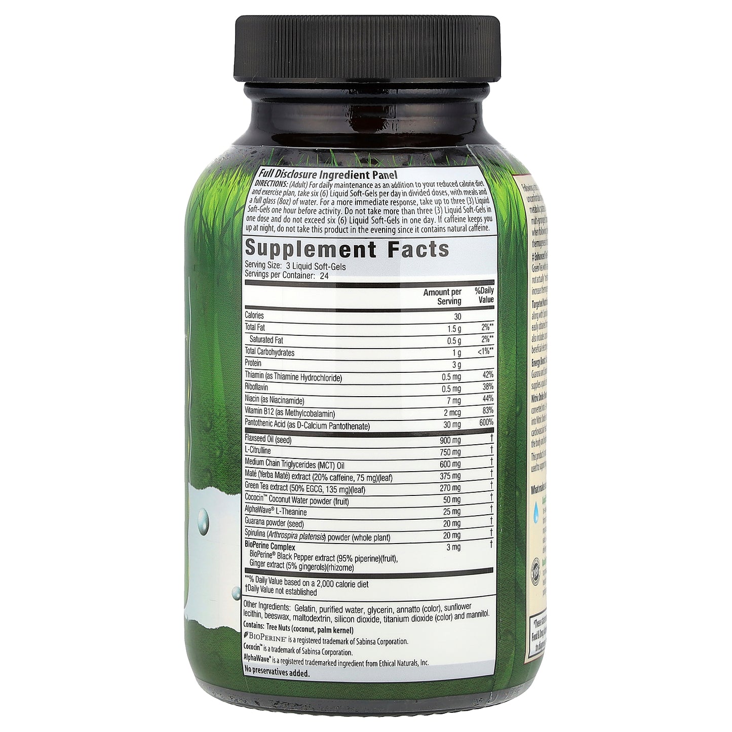 Irwin Naturals, Keto-Karma Burn Fat Red™, 72 Liquid Soft-Gels