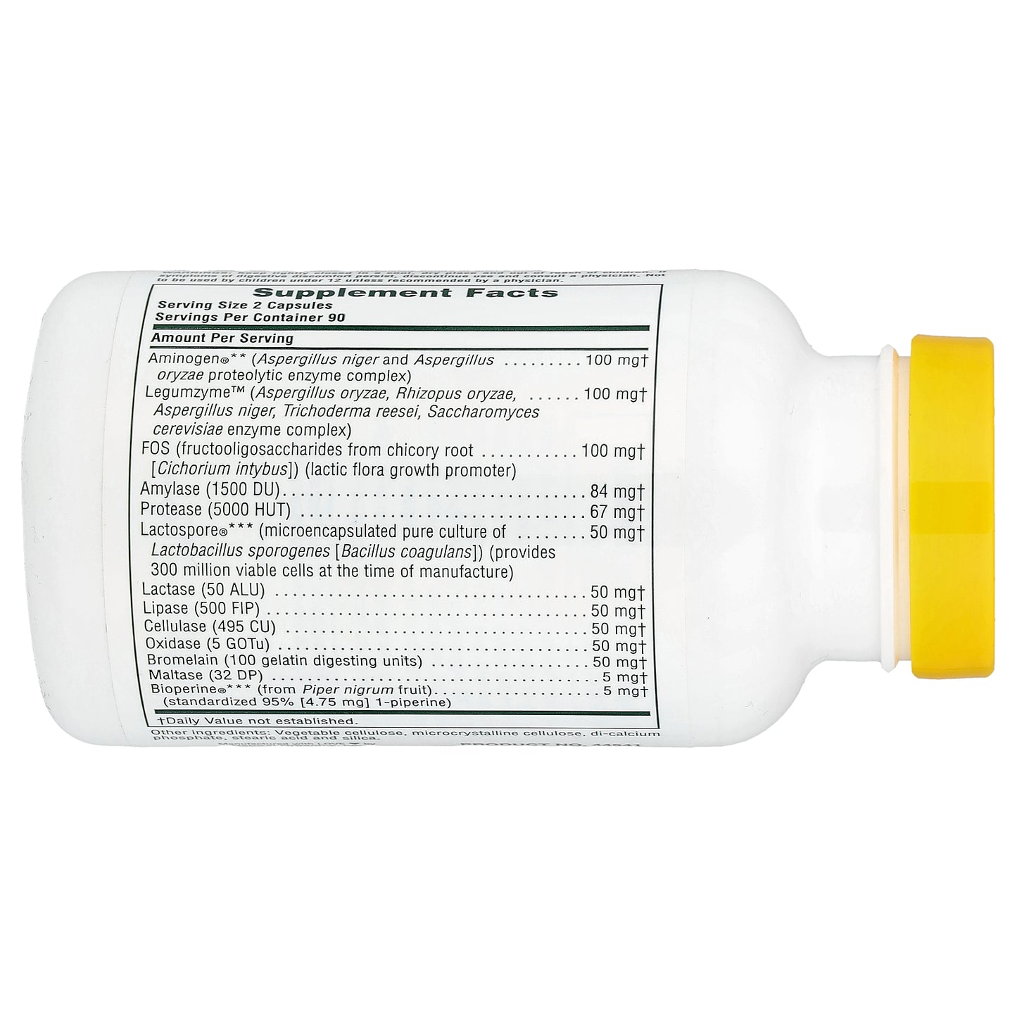 NaturesPlus, Acti-Zyme, 180 Vegan Capsules