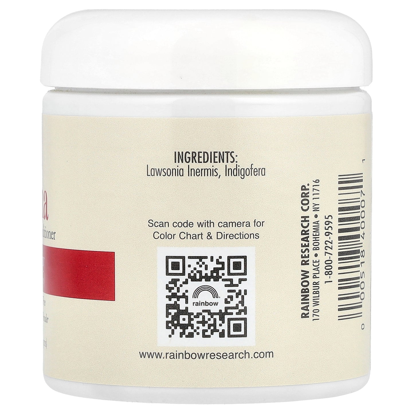 Rainbow Research, Henna, Hair Color & Conditioner, Mahogany (Medium Auburn), 4 oz (113 g)