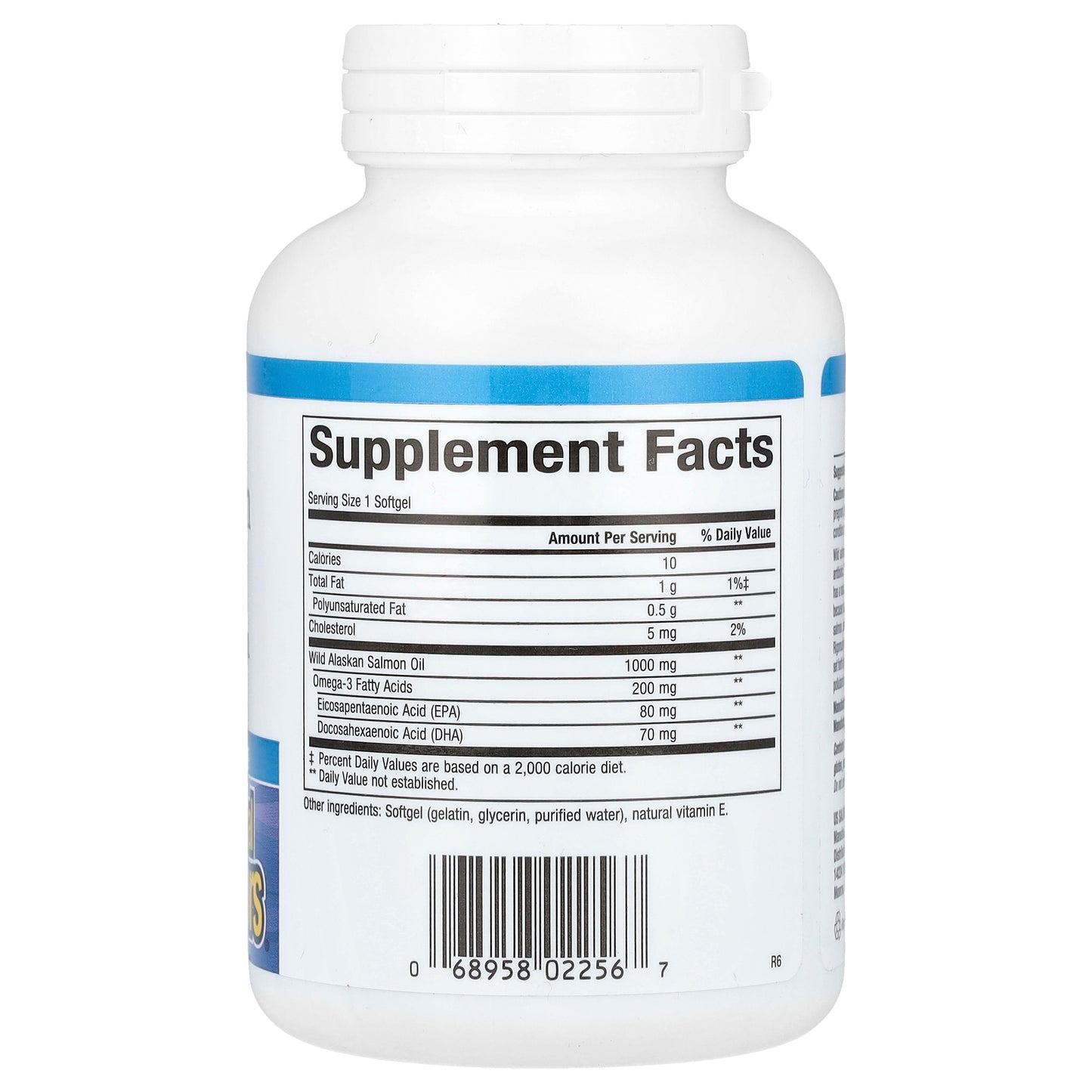 Natural Factors, OmegaFactors, Wild Alaskan Salmon Oil, 1,000 mg, 90 Softgels