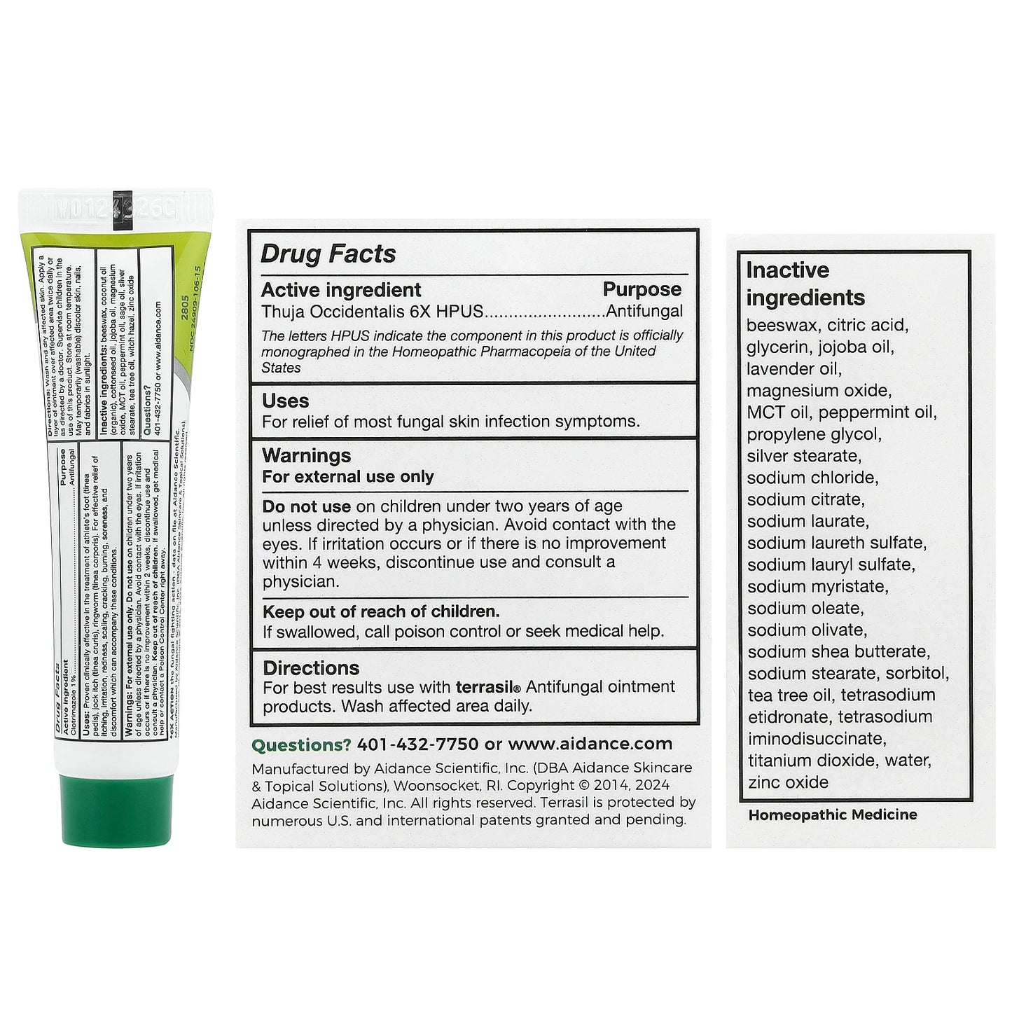 Terrasil, Antifungal Treatment Kit, 2 Piece Kit