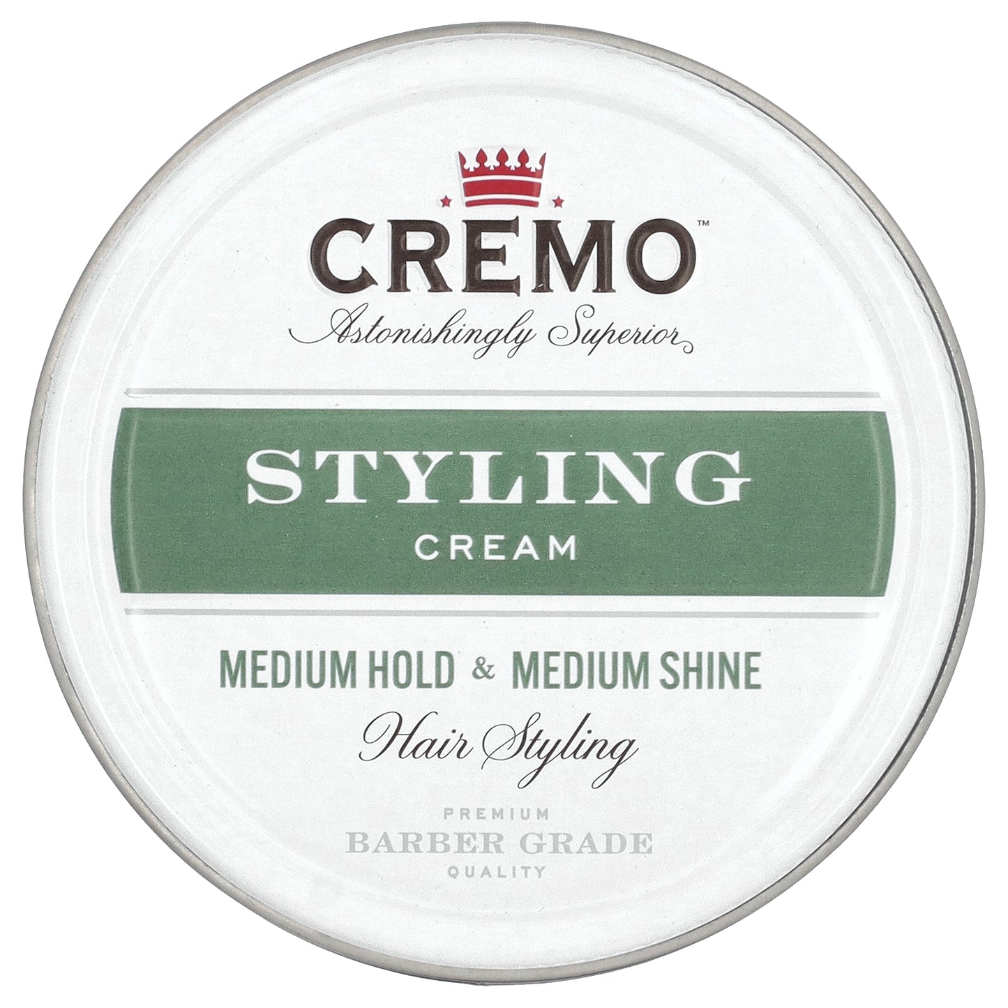 Cremo, Styling Cream, Medium Hold & Medium Shine, 4 oz (113 g)