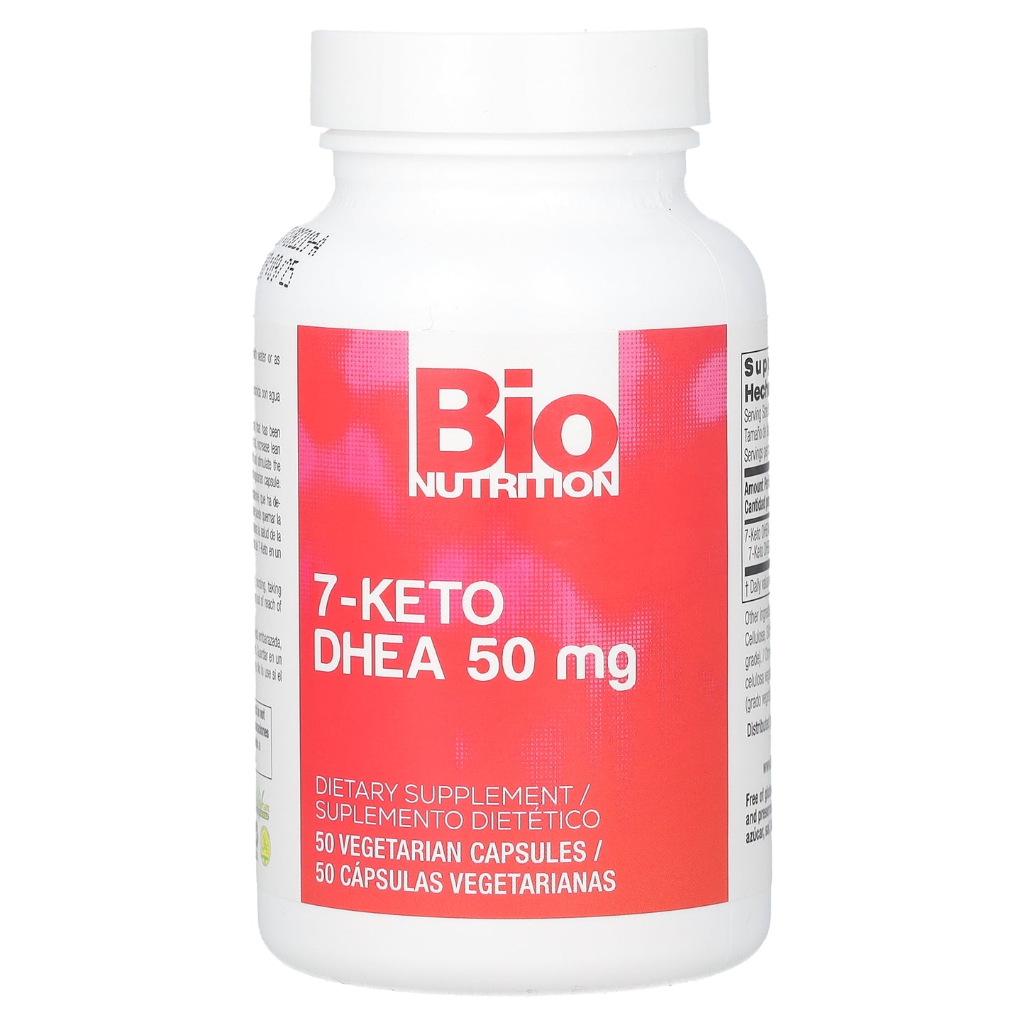 Bio Nutrition, 7-Keto, DHEA, 50 mg, 50 Vegetarian Capsules