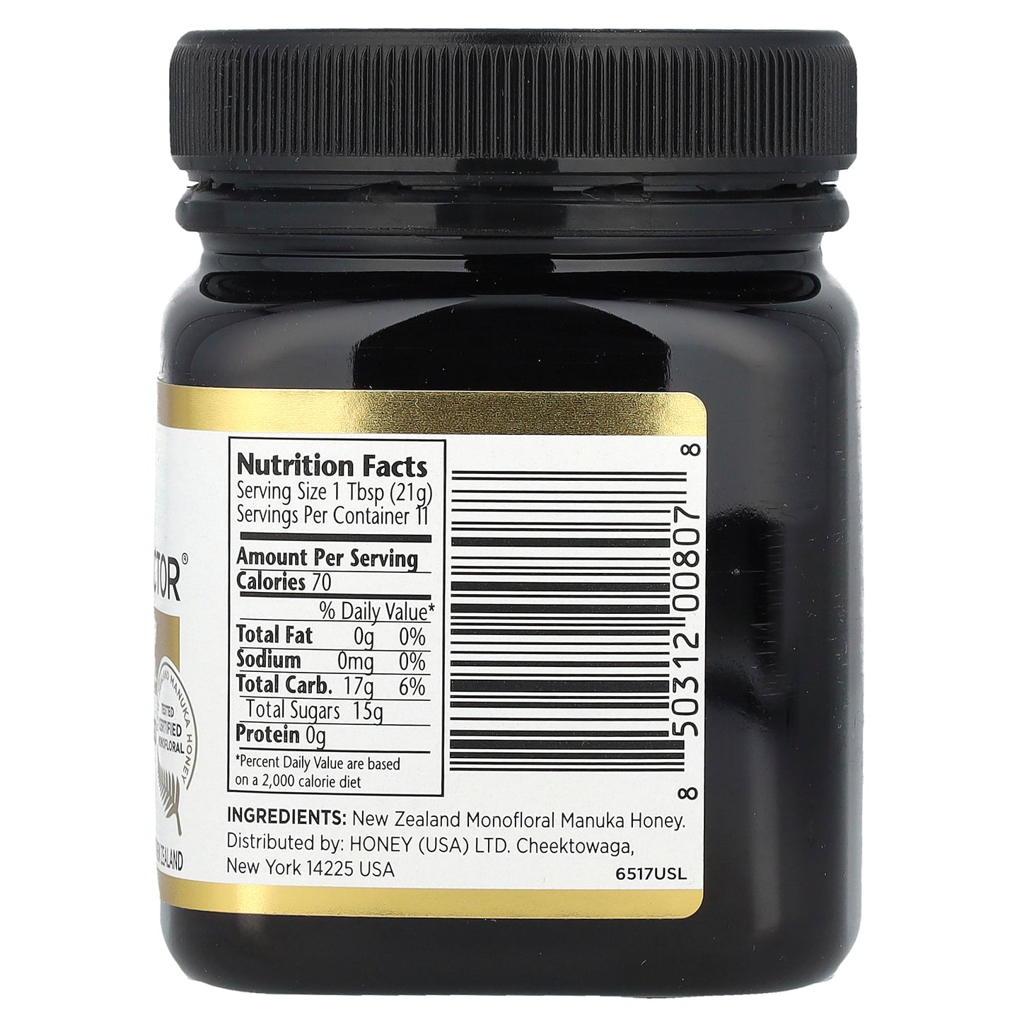 Manuka Doctor, Monofloral Manuka Honey, MGO 125+, 8.75 oz (250 g)