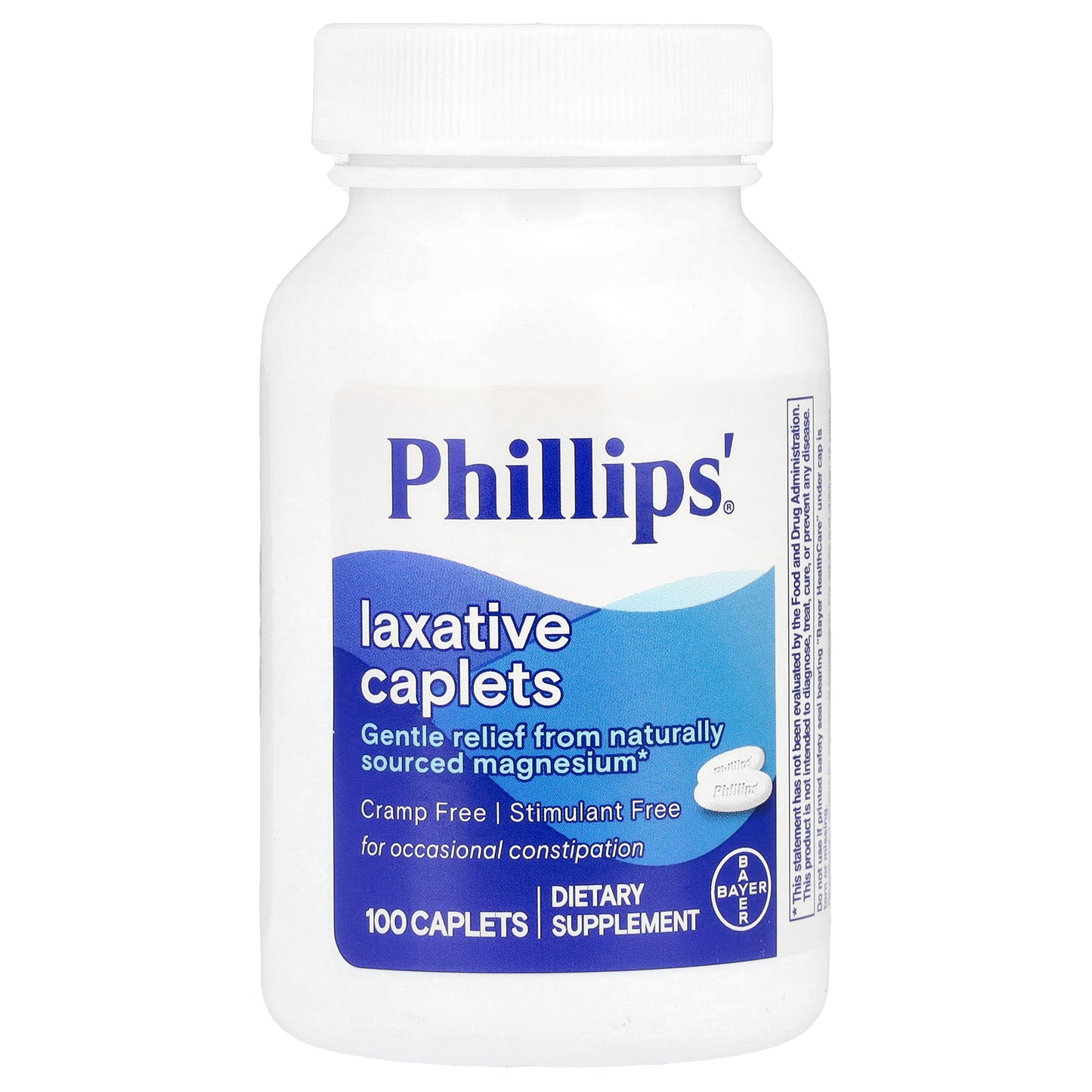 Phillip's, Laxative Caplets, 500 mg, 100 Caplets