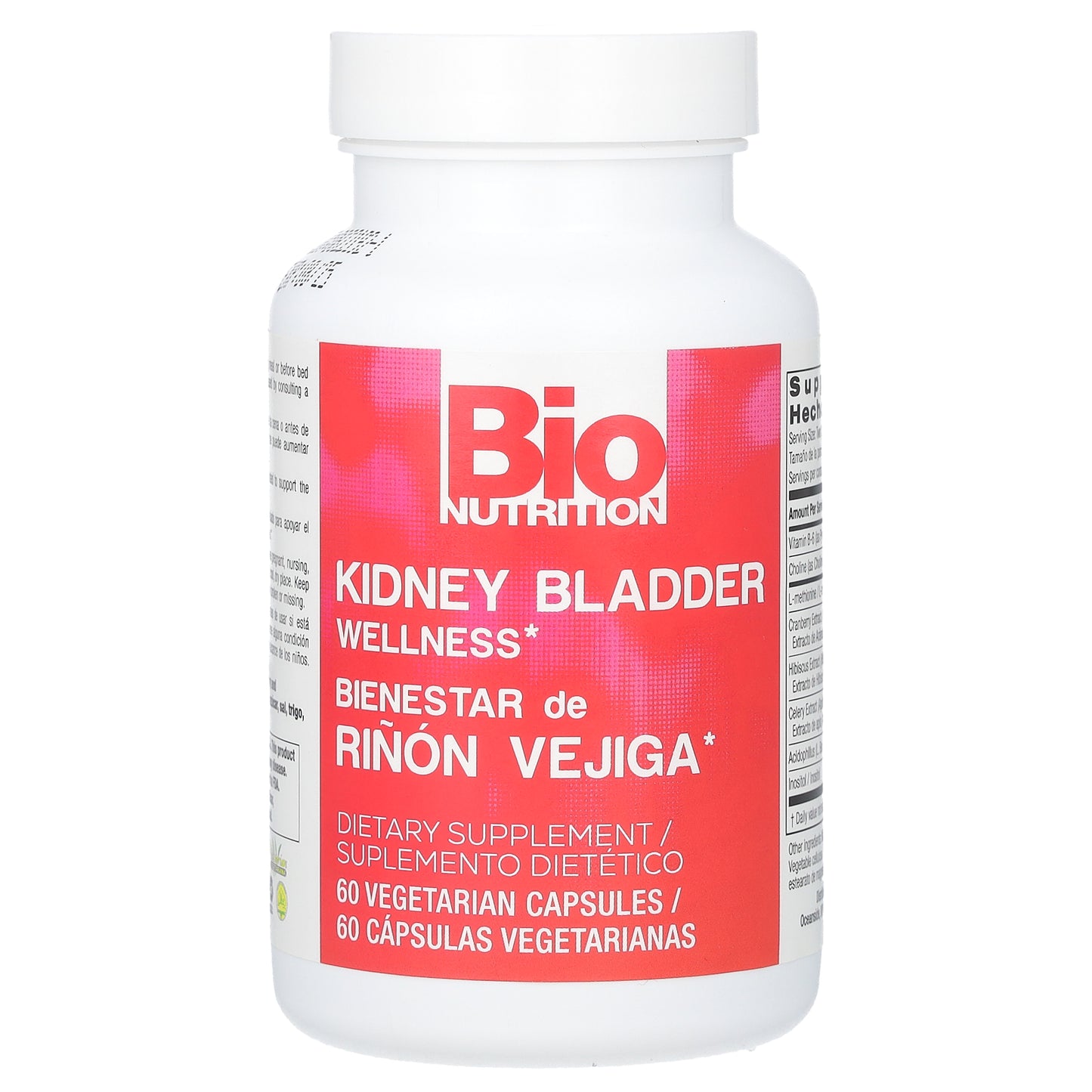 Bio Nutrition, Kidney Bladder Wellness, 60 Vegetarian Capsules
