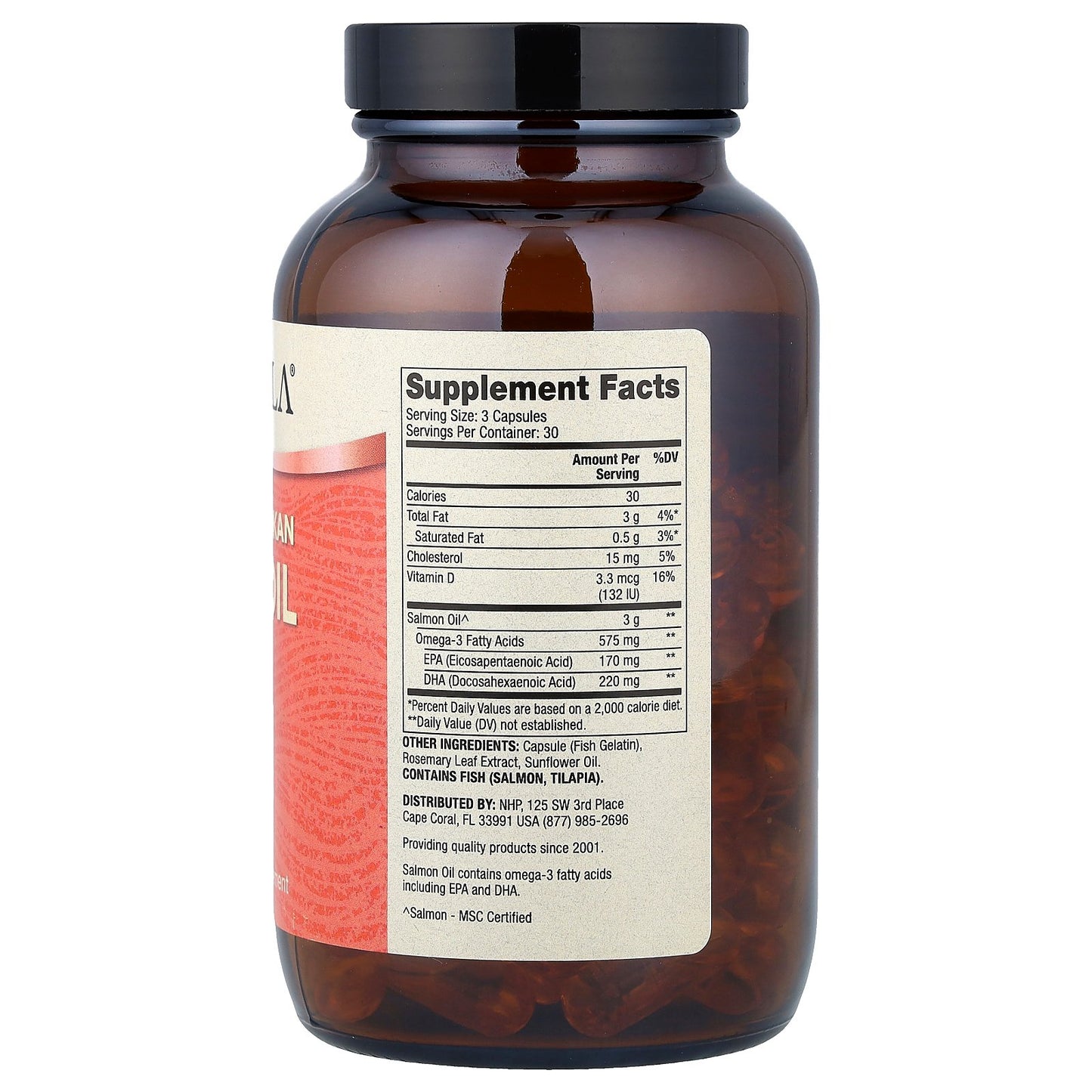 Dr. Mercola, Wild Caught Alaskan Salmon Oil, 90 Capsules