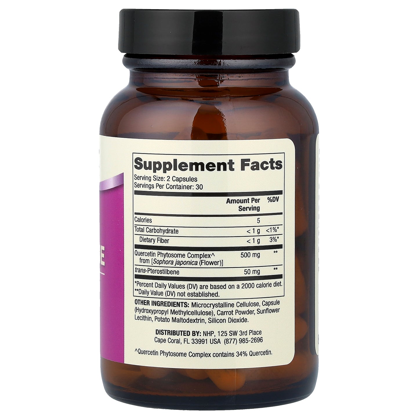 Dr. Mercola, Quercetin and Pterostilbene Advanced, 60 Capsules