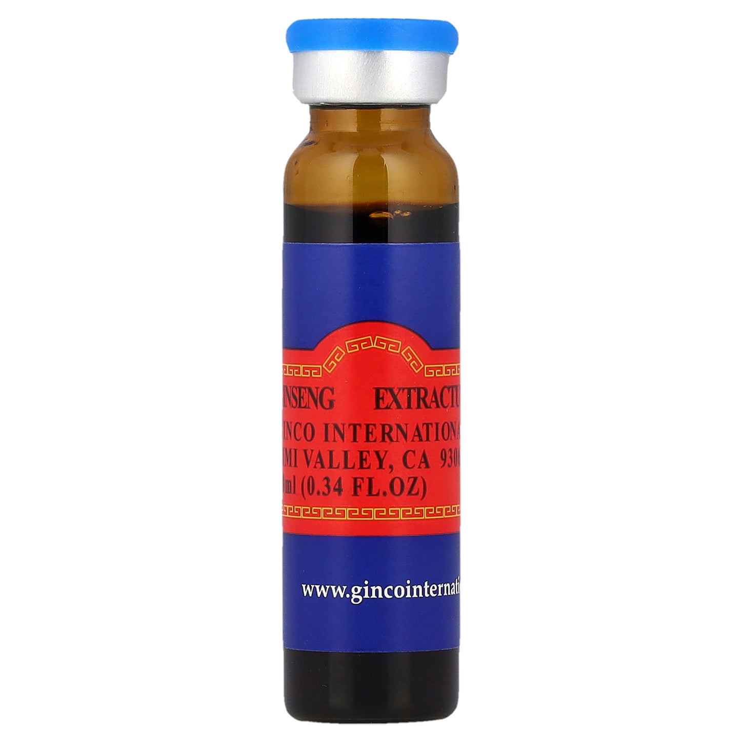 Imperial Elixir, Chinese Red Panax Ginseng Extractum, 10 Bottles, 0.34 fl oz (10 ml) Each
