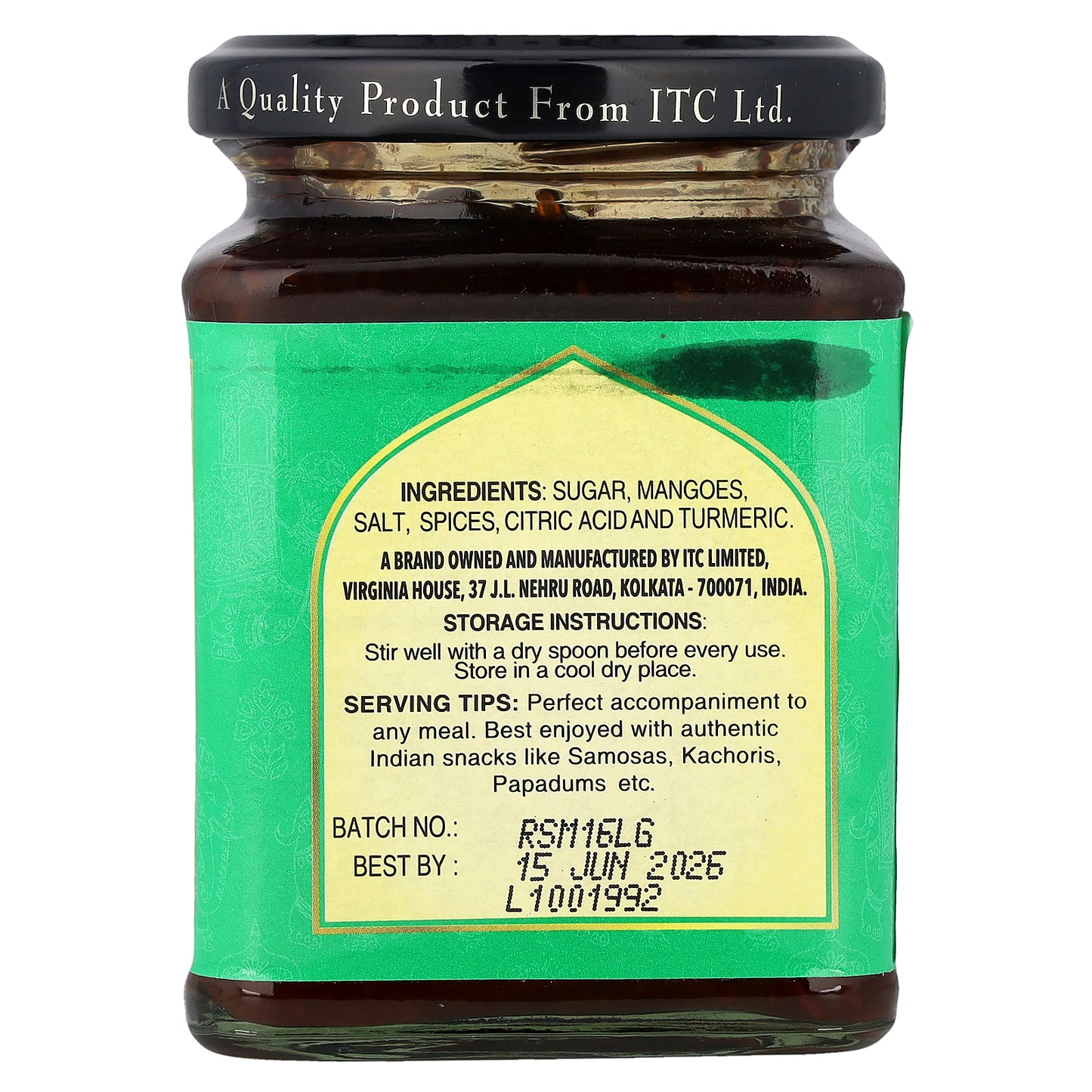 Kitchens of India, Shredded Mango Chutney, 11.4 oz (325 g)