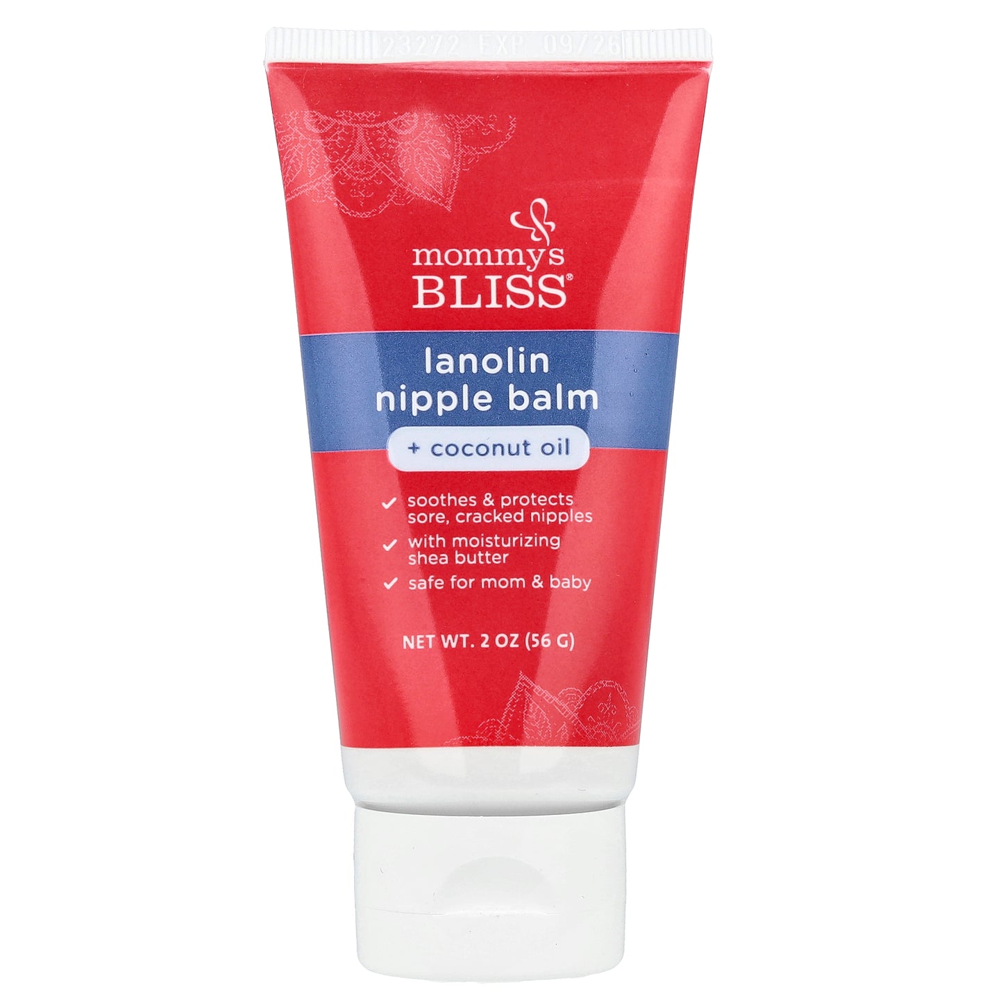 Mommy's Bliss, Lanolin Nipple Balm + Coconut Oil, 2 oz (56 g)