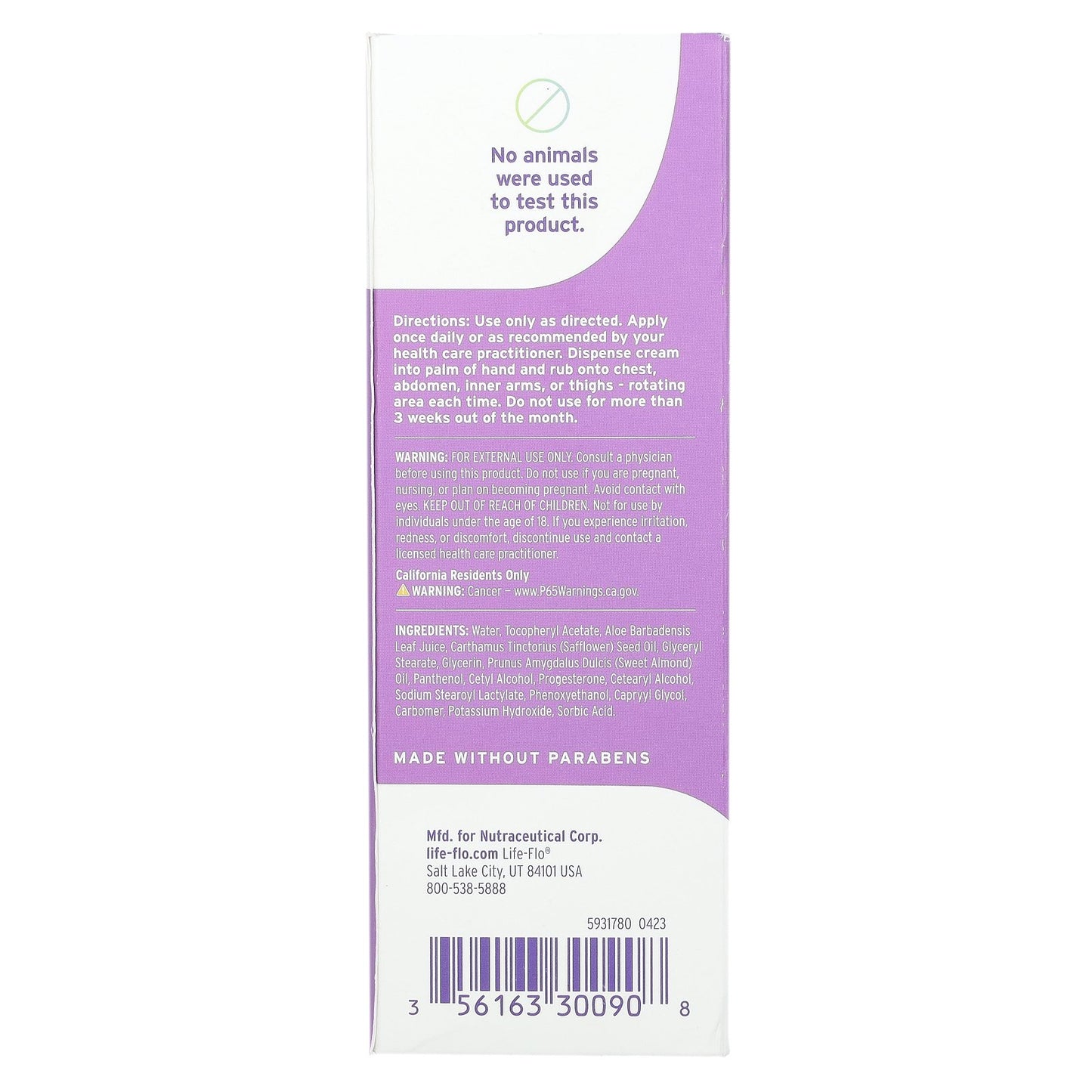 Emerita, Pro-Gest, Balancing Cream, Fragrance Free, 4 oz (112 g)