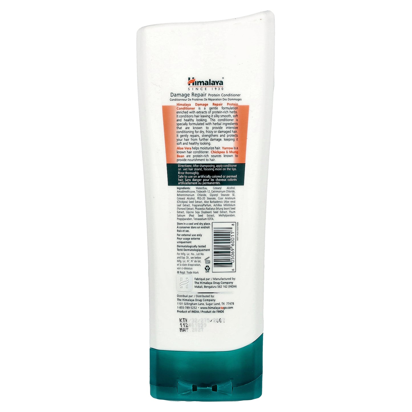 Himalaya, Damage Repair Protein Conditioner, All Hair Types, 6.76 fl oz (200 ml)