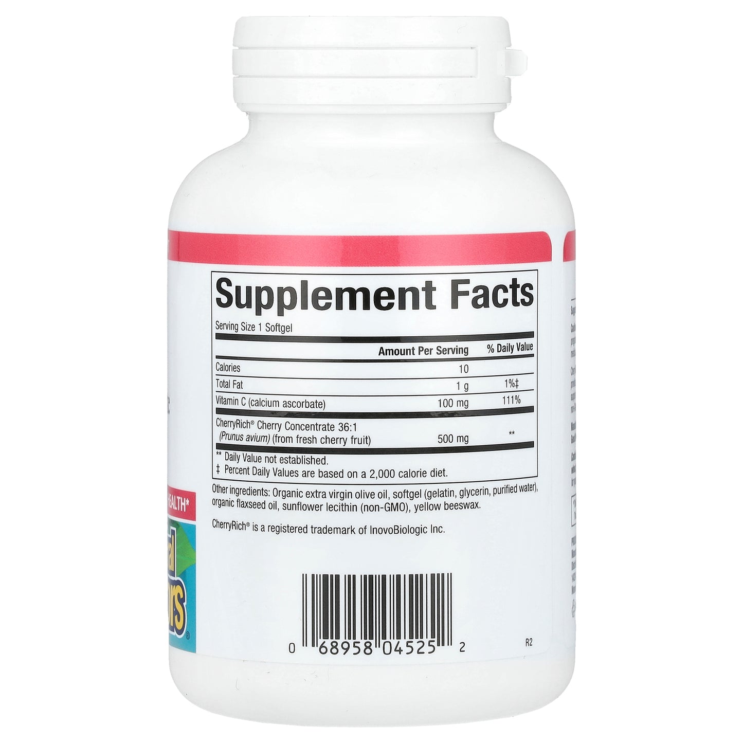 Natural Factors, Cherry Rich, Super Strength Cherry Concentrate, 500 mg, 90 Softgels