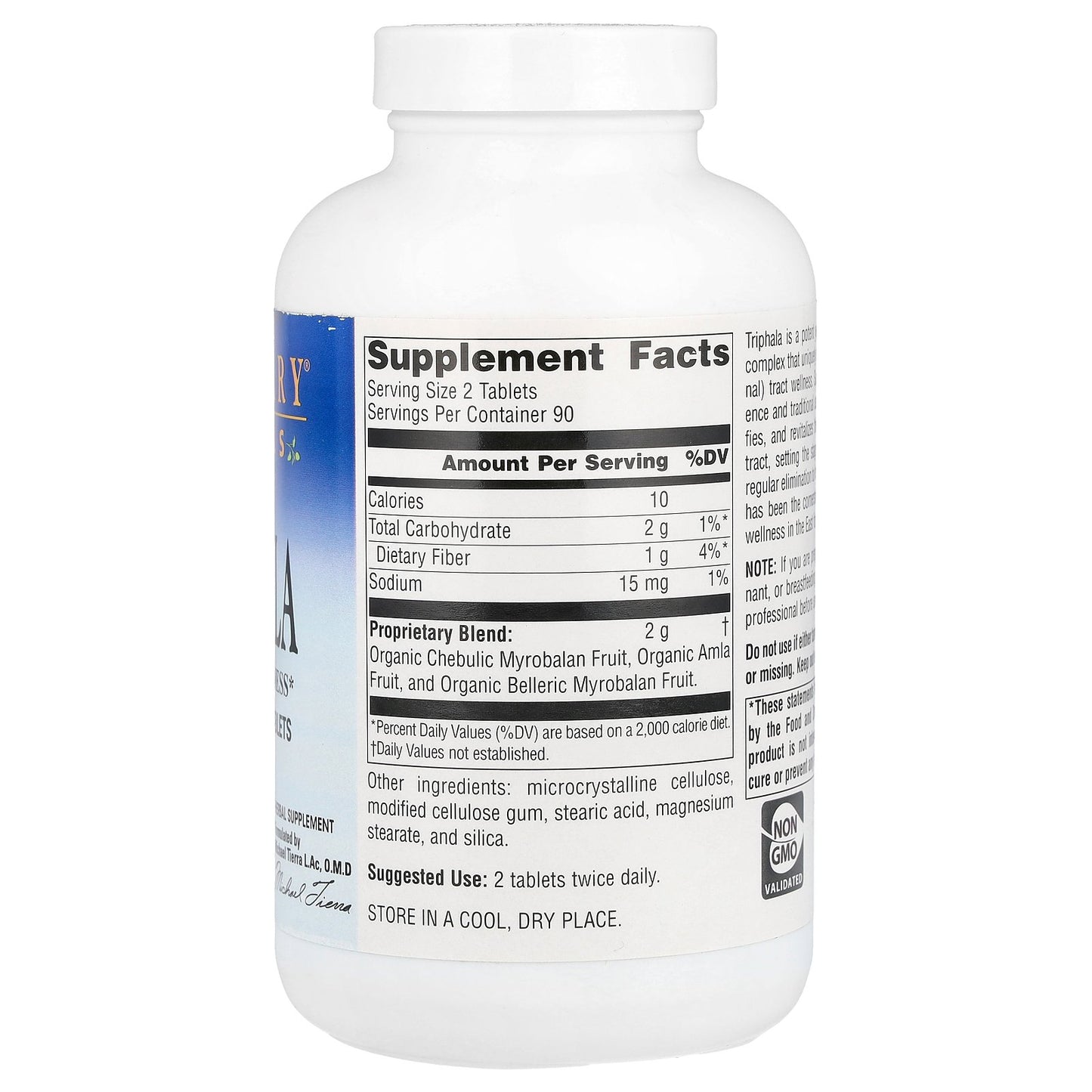 Planetary Herbals, Triphala, 180 Tablets (1,000 mg per Tablet)