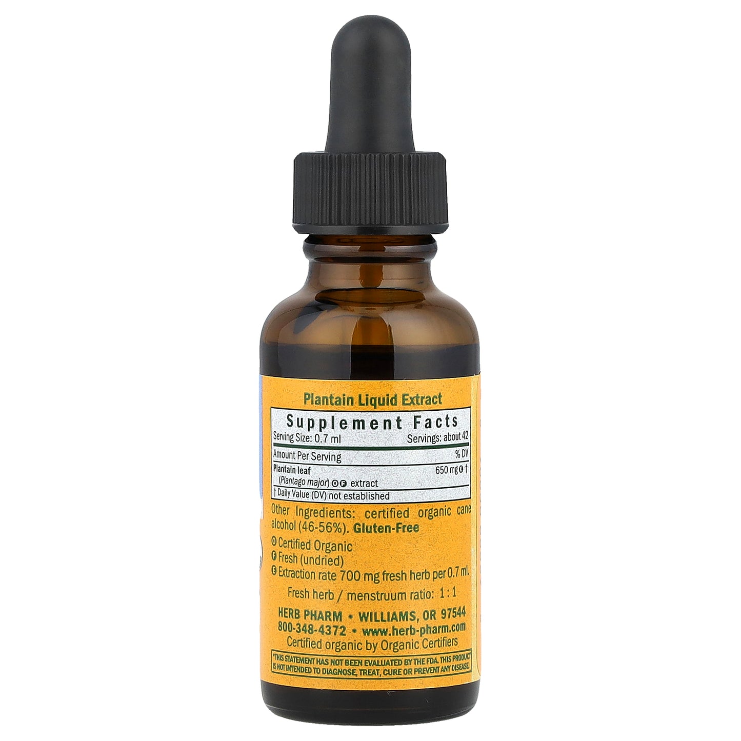 Herb Pharm, Plantain, 1 fl oz (30 ml)