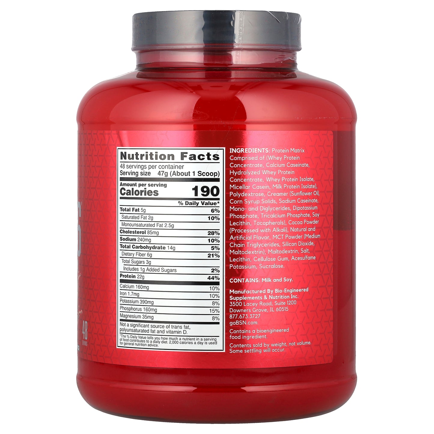 BSN, Syntha-6®, Ultra Premium Protein Matrix, Chocolate Milkshake, 5 lb (2.27 kg)