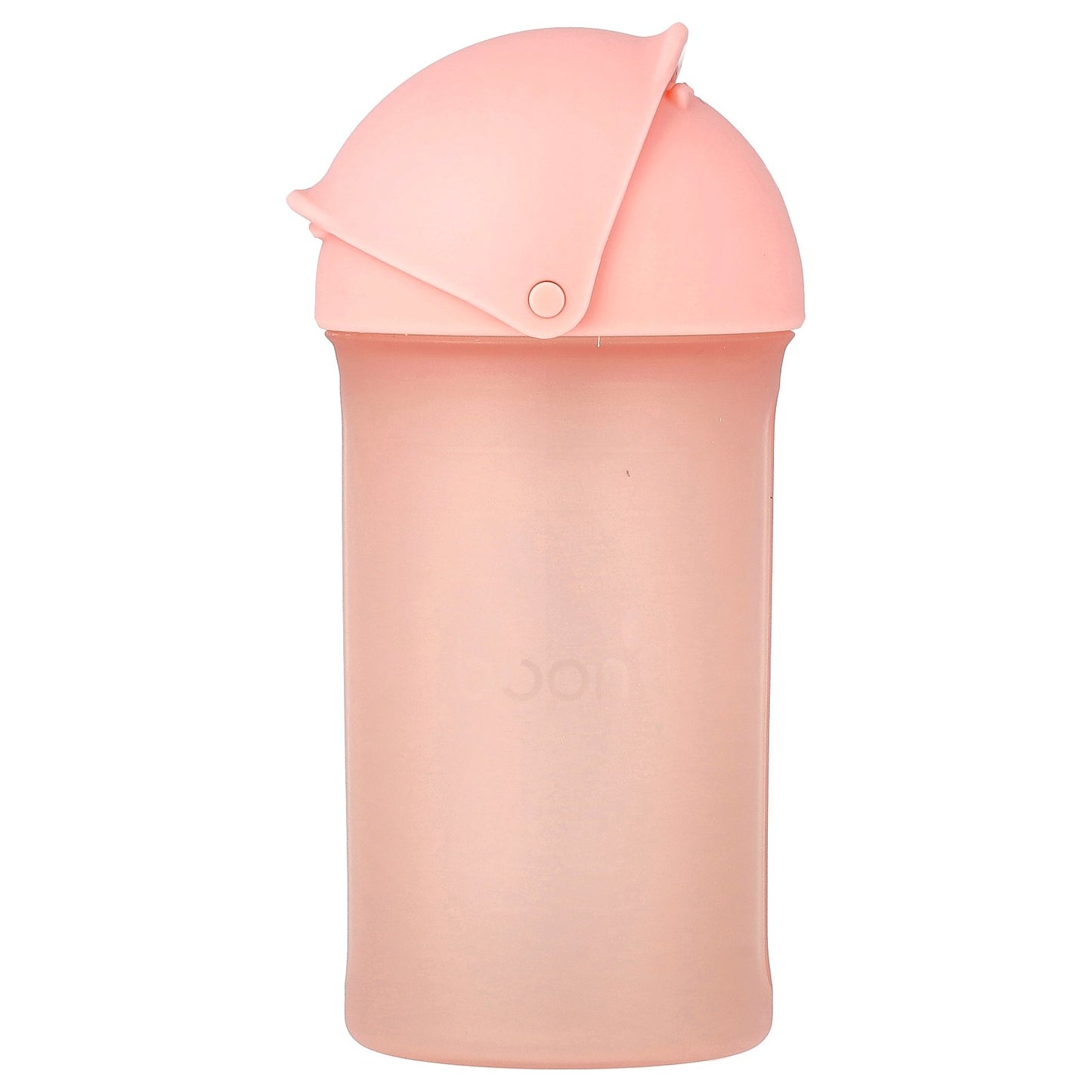 Boon, Swig Silicone Straw Cup, 6m+, Pink, 9 oz (270 ml)