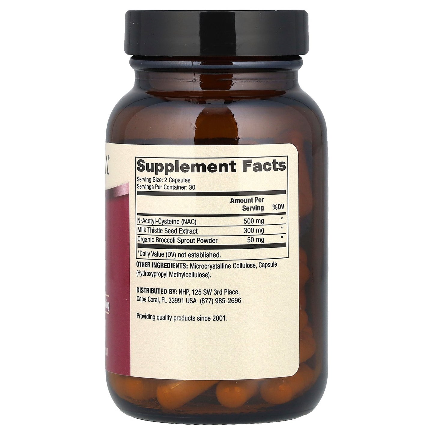 Dr. Mercola, NAC with Milk Thistle, 60 Capsules