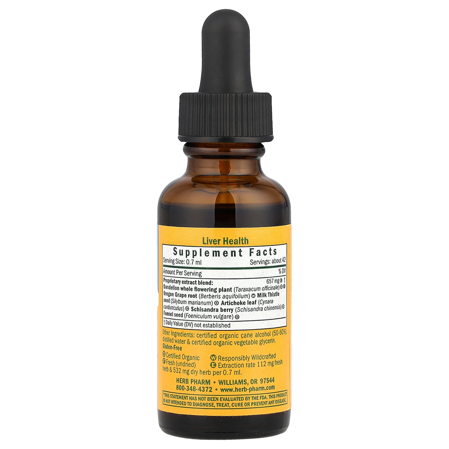 Herb Pharm, Liver Health, 1 fl oz (30 ml)
