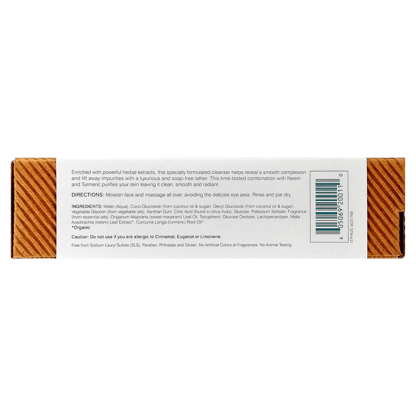 Himalaya, Botanique, Neem & Turmeric Face Wash, 5.07 fl oz (150 ml)