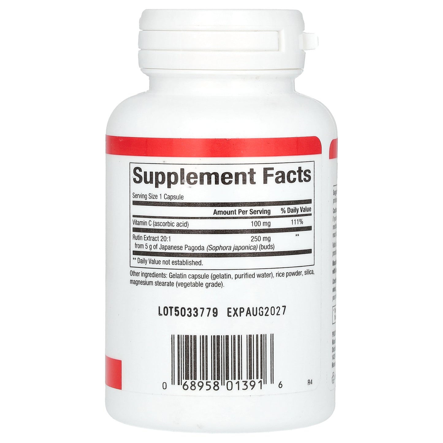 Natural Factors, Rutin, 250 mg, 90 Capsules