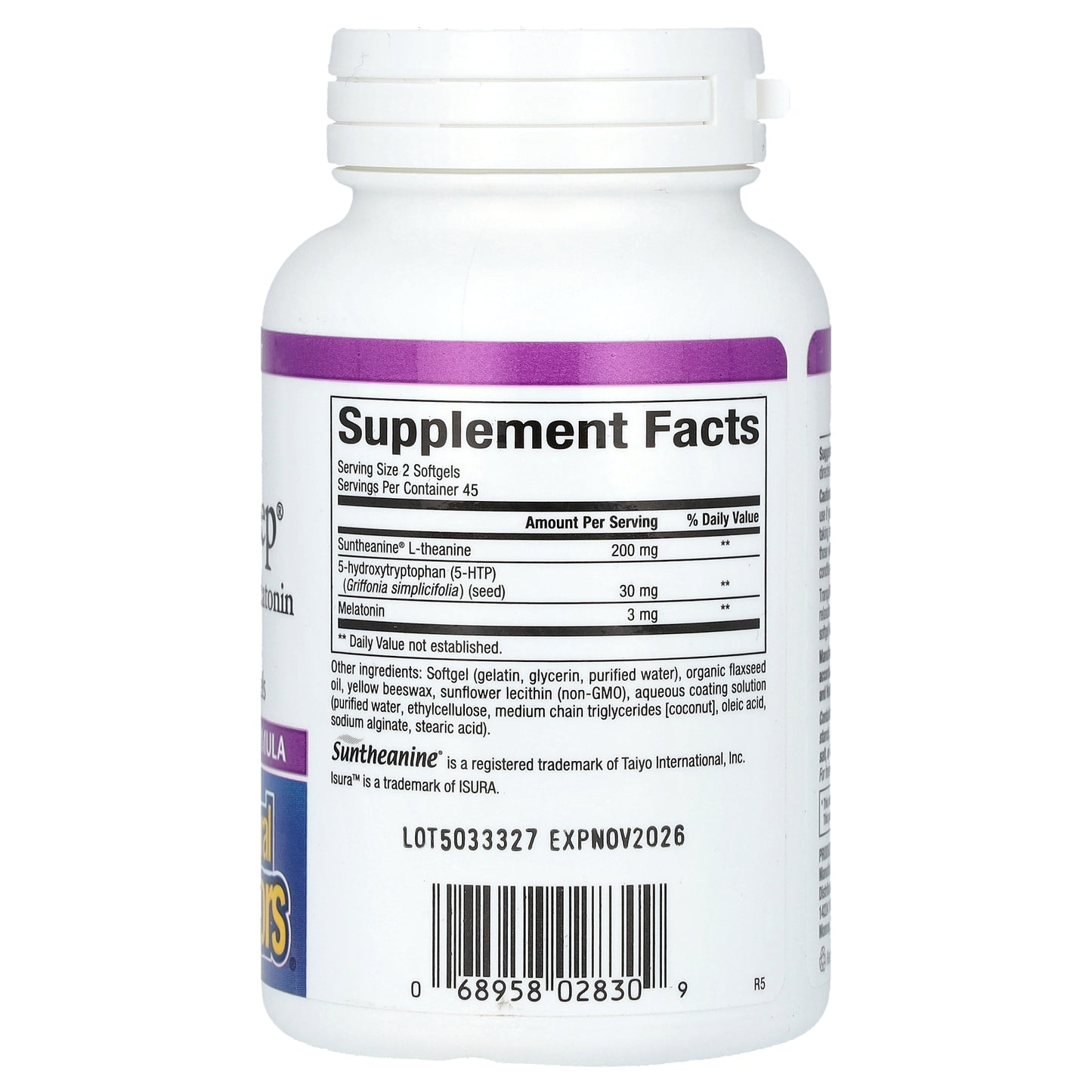 Natural Factors, Stress-Relax, Tranquil Sleep, 90 Enteric Coated Softgels