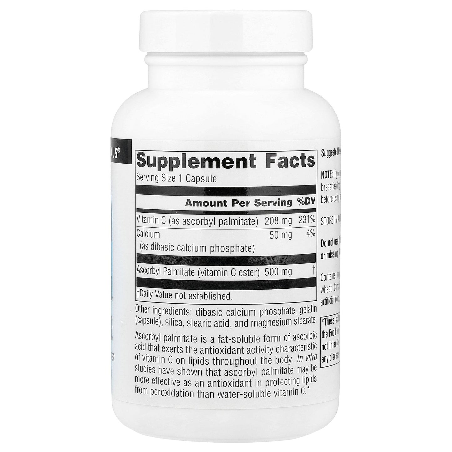 Source Naturals, Ascorbyl Palmitate, 90 Capsules