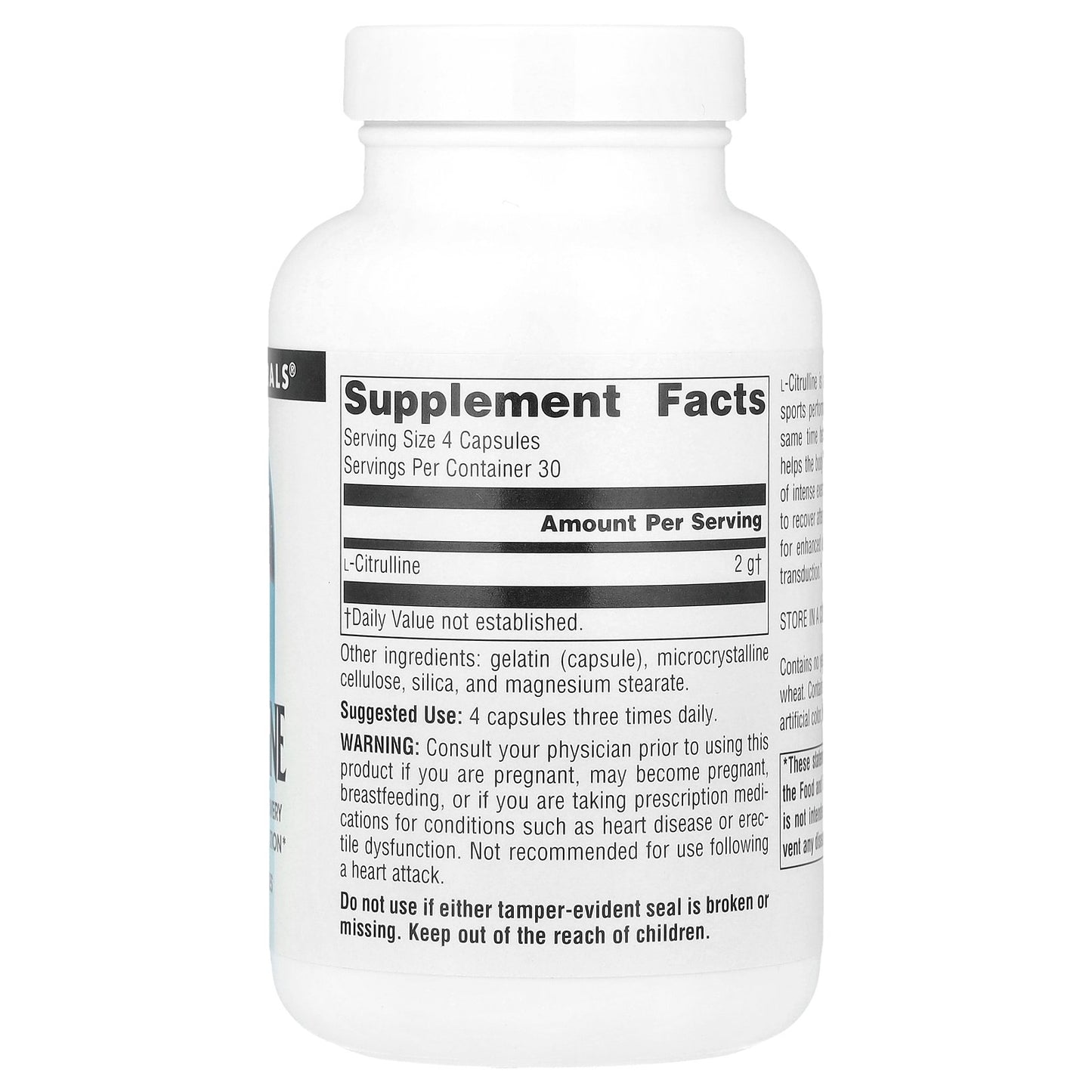 Source Naturals, L-Citrulline, 500 mg, 120 Capsules