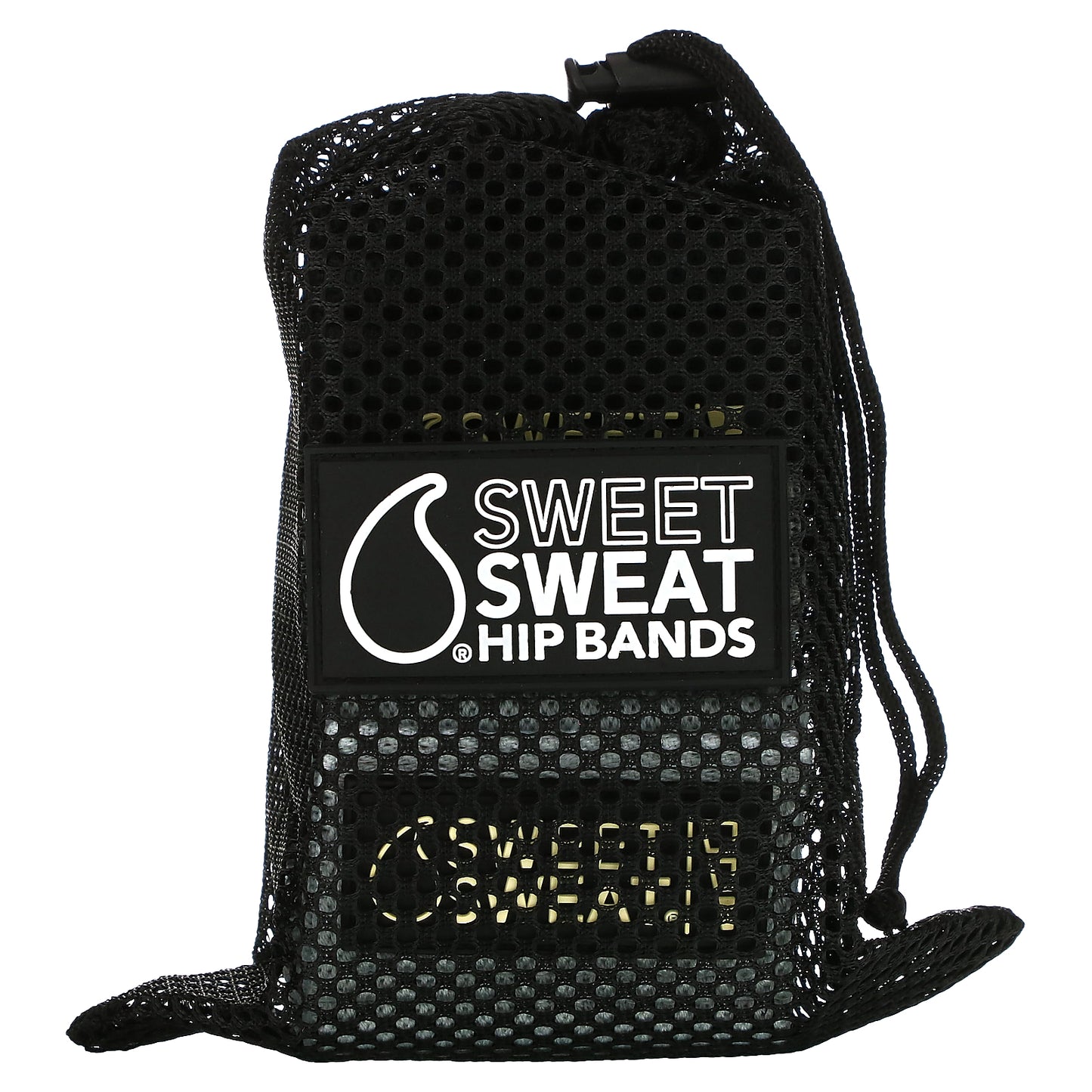 Sports Research, Sweet Sweat®, Hip Bands, Gray, 3 Bands