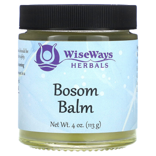 WiseWays Herbals, Bosom Balm, 4 oz (113 g)