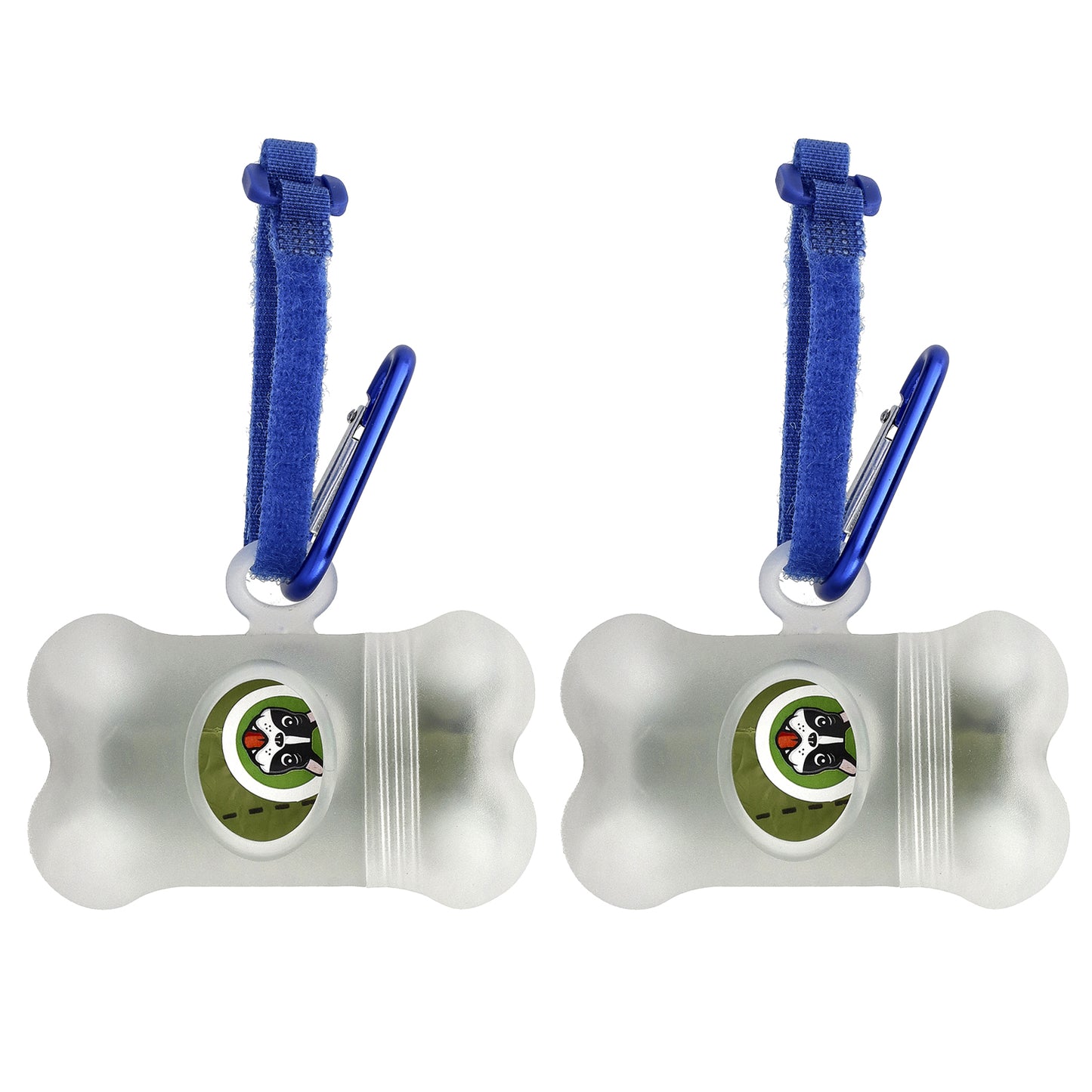 Pogi's Pet Supplies, Earth Friendly Poop Bags, Super Duper Pack, Powder Fresh, 50 Rolls, 750 Bags, 2 Dispensers