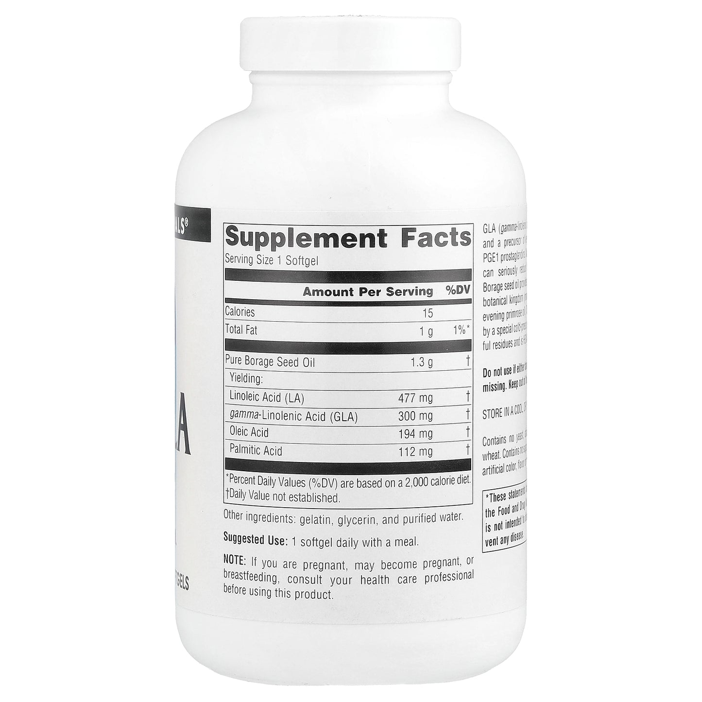 Source Naturals, Mega-GLA 300™, 120 Softgels