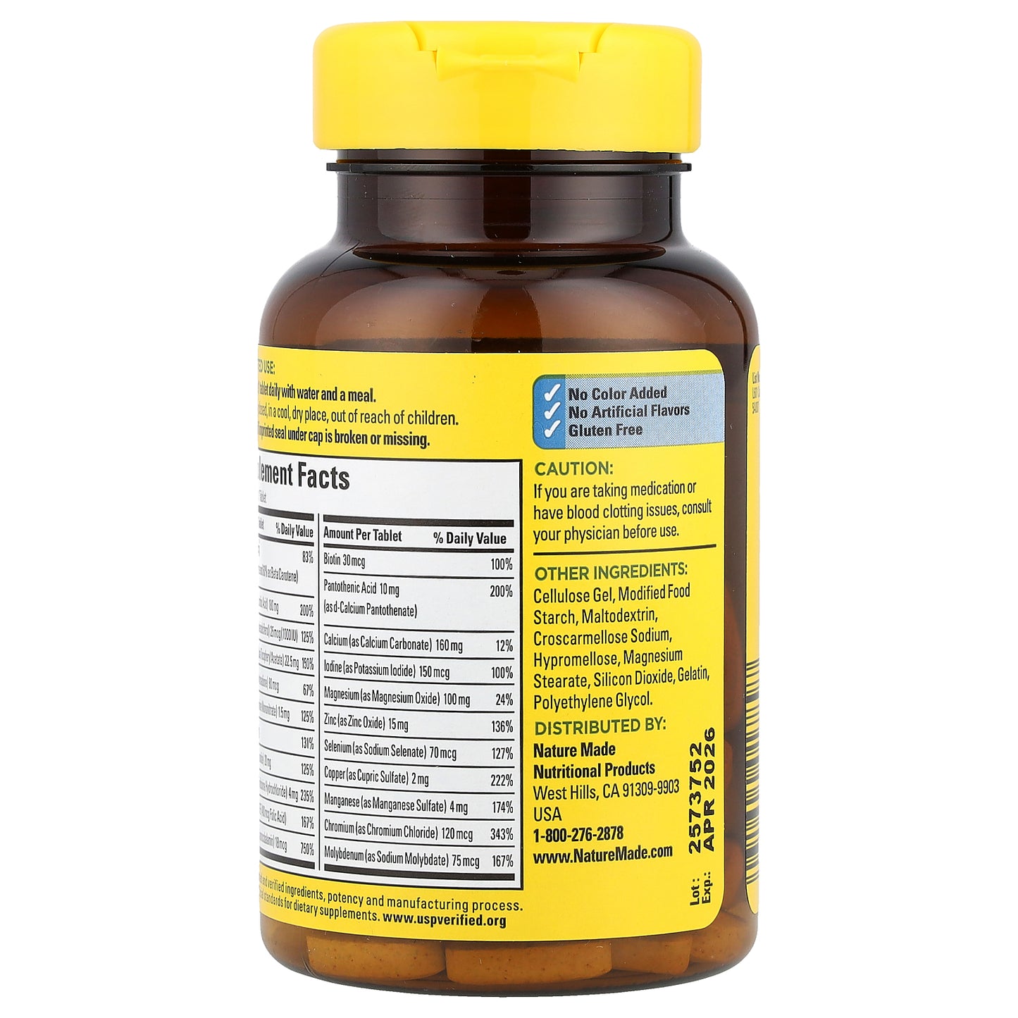 Nature Made, Multi for Him, 90 Tablets