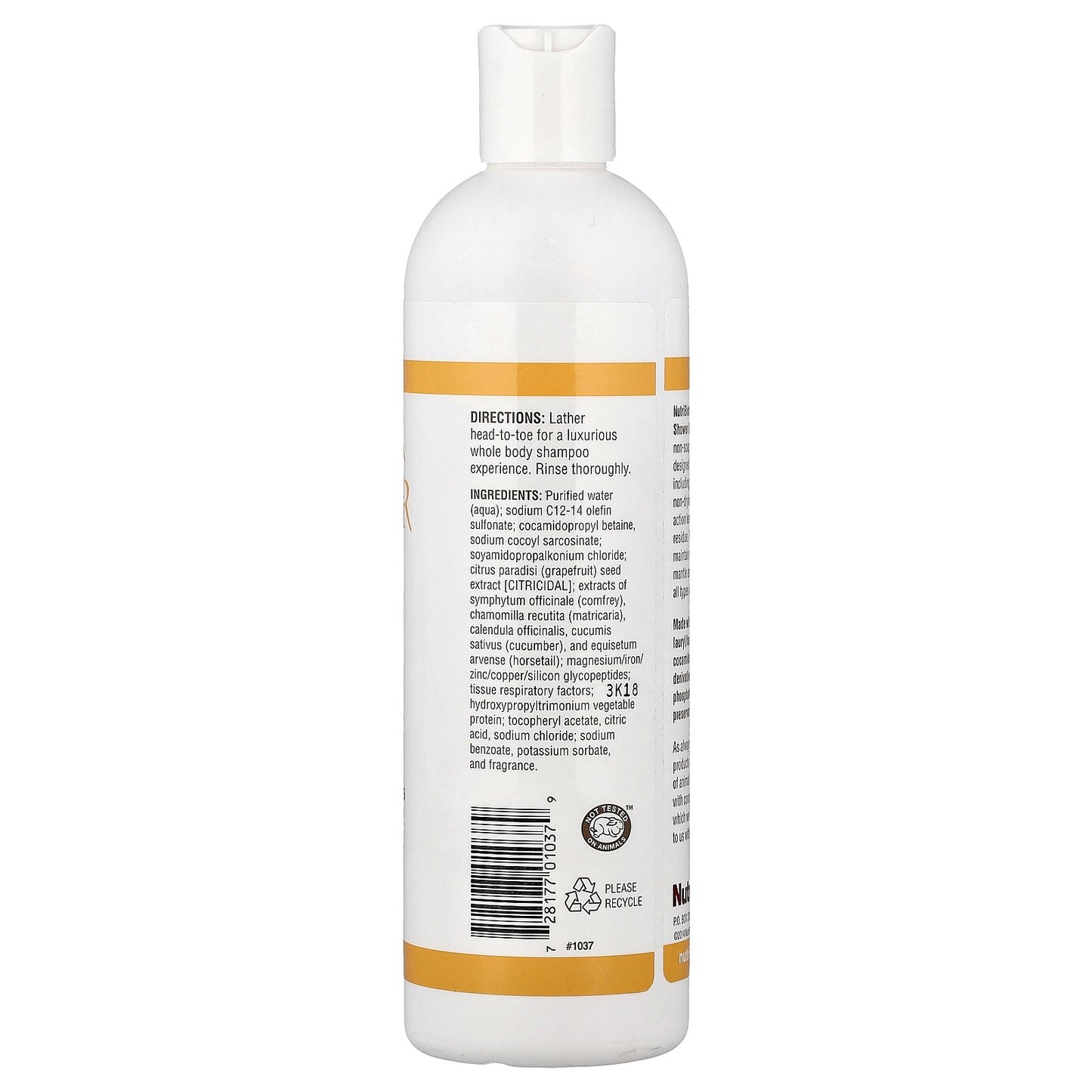 NutriBiotic, Super Shower Gel, Non-Soap, Fresh Fruit, 12 fl oz (355 ml)