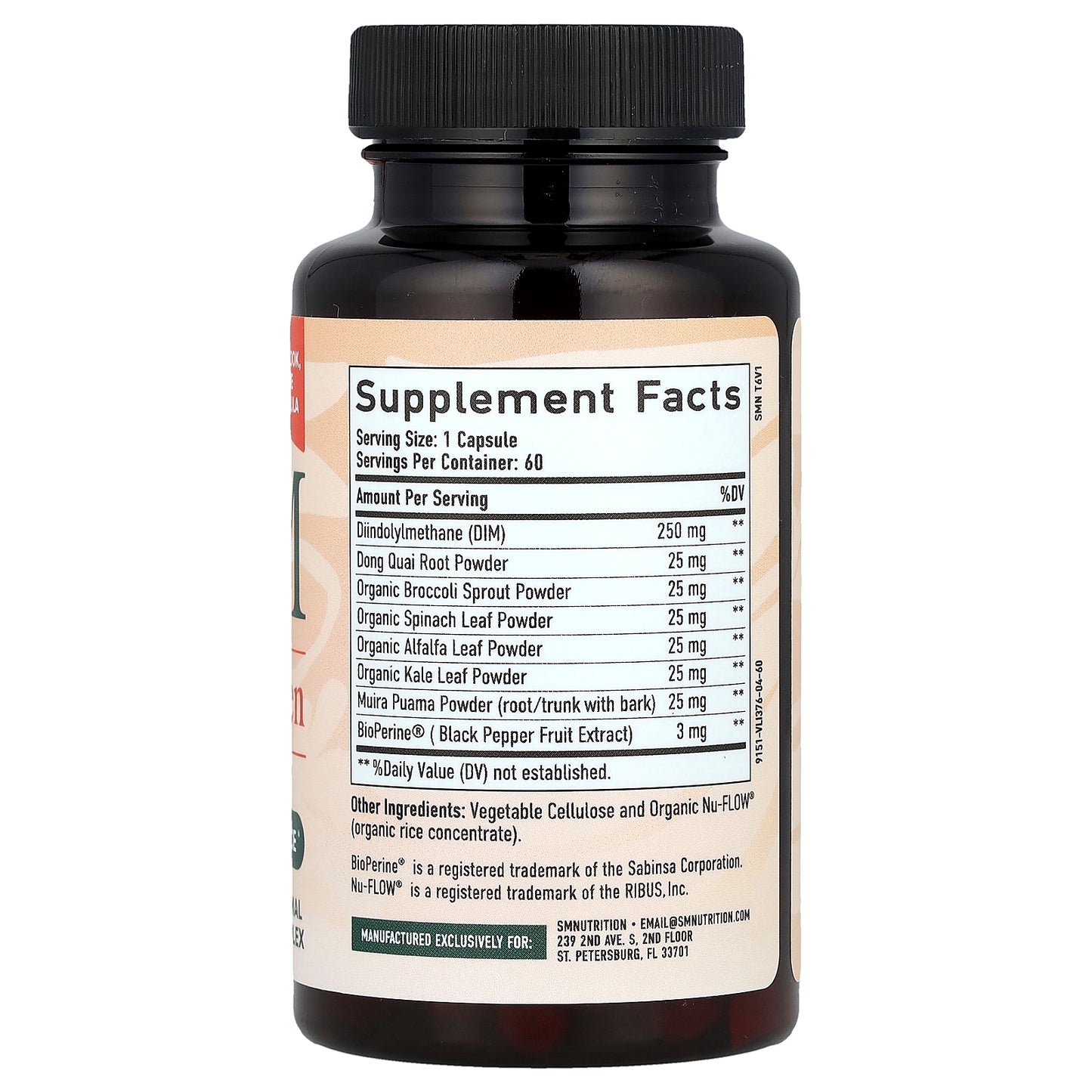 SMNutrition, DIM For Women, 60 Capsules