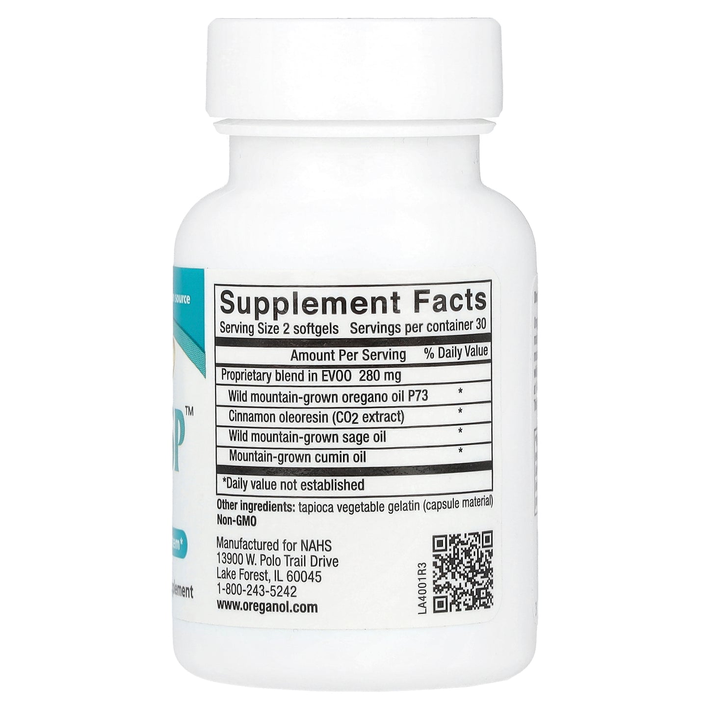 North American Herb & Spice, OregaResp™, 60 Softgels