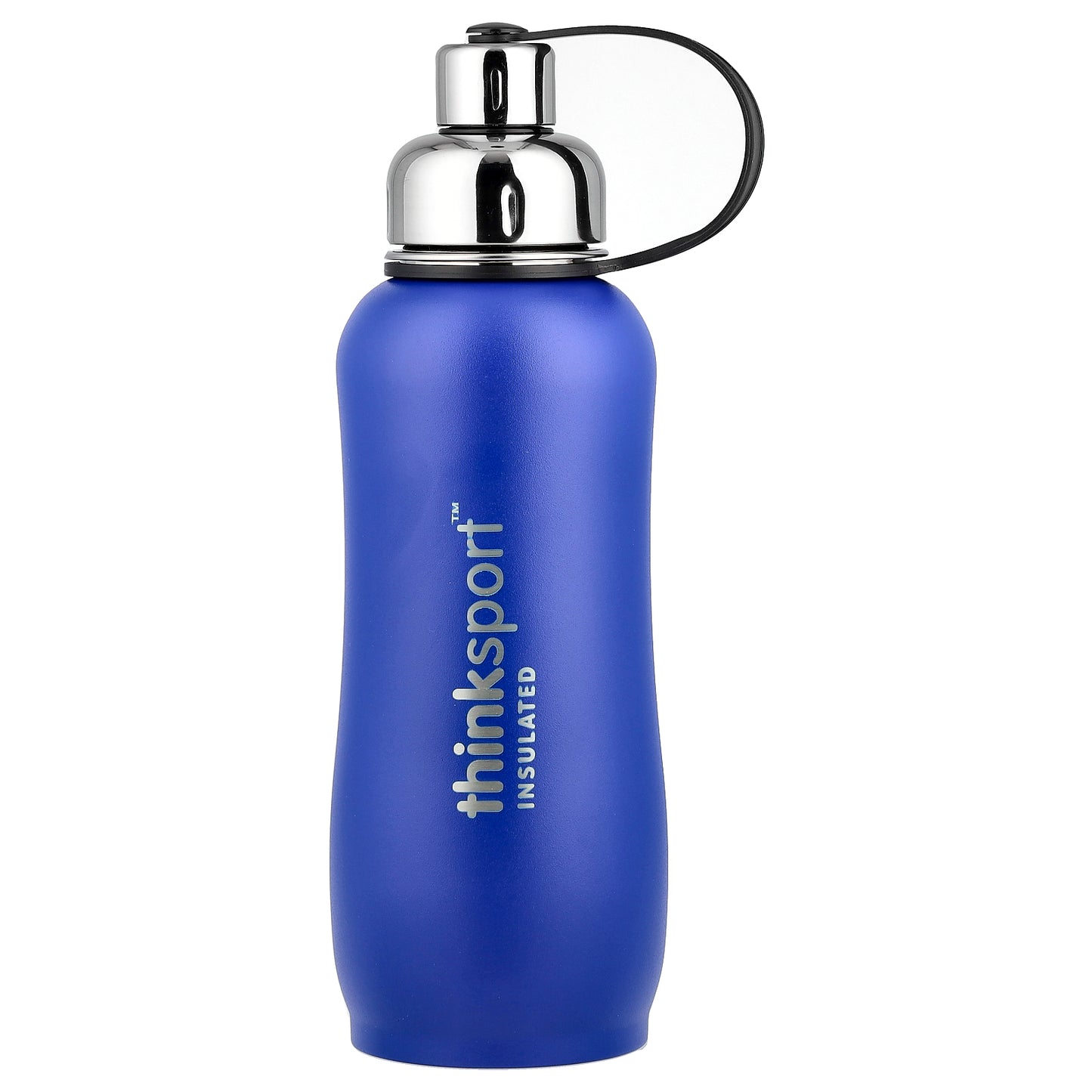 think, Thinksport™, Insulated Sports Bottle, Blue, 25 oz (750 ml)