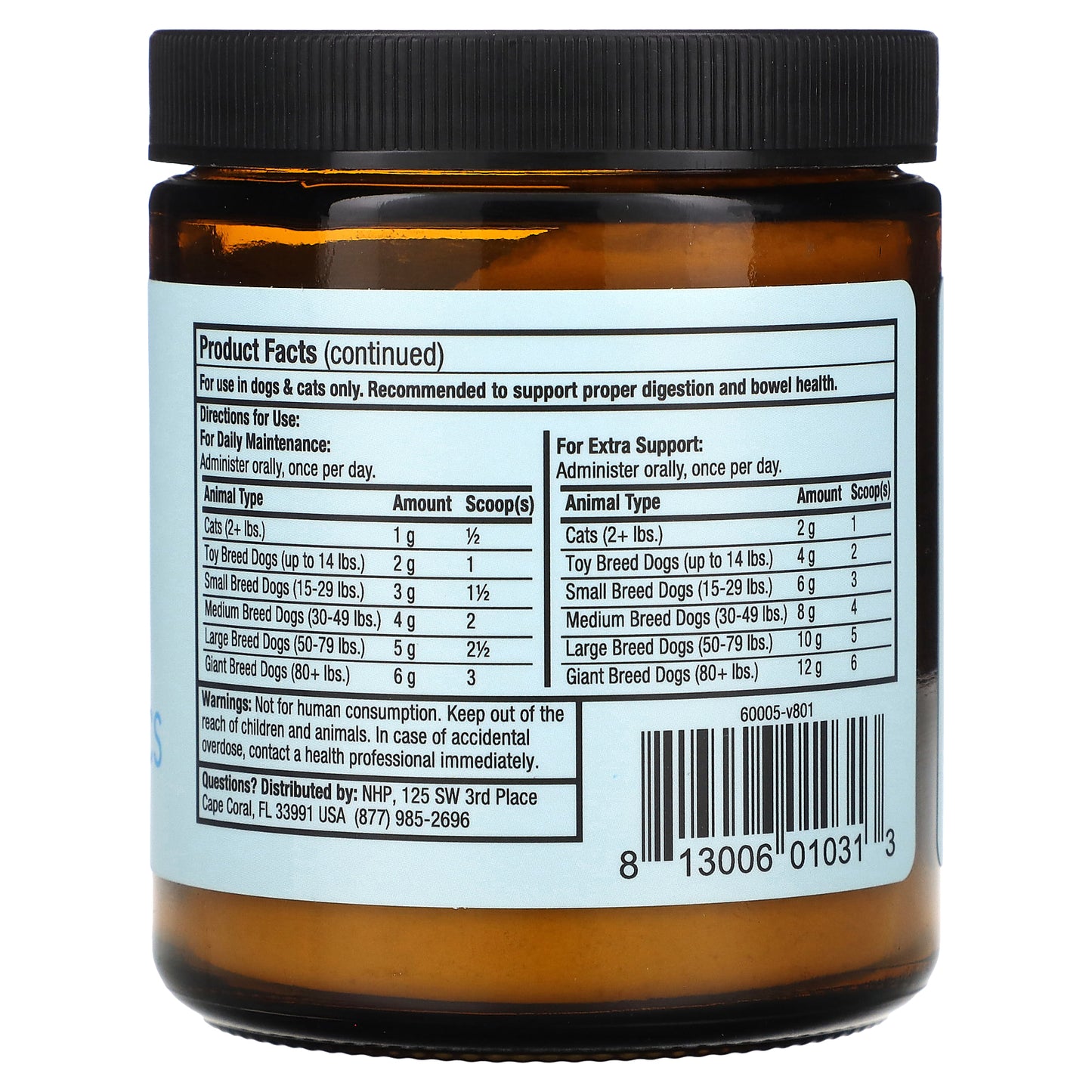 Dr. Mercola, Bark & Whiskers™, Complete Probiotics, For Cats & Dogs, 3.17 oz (90 g)