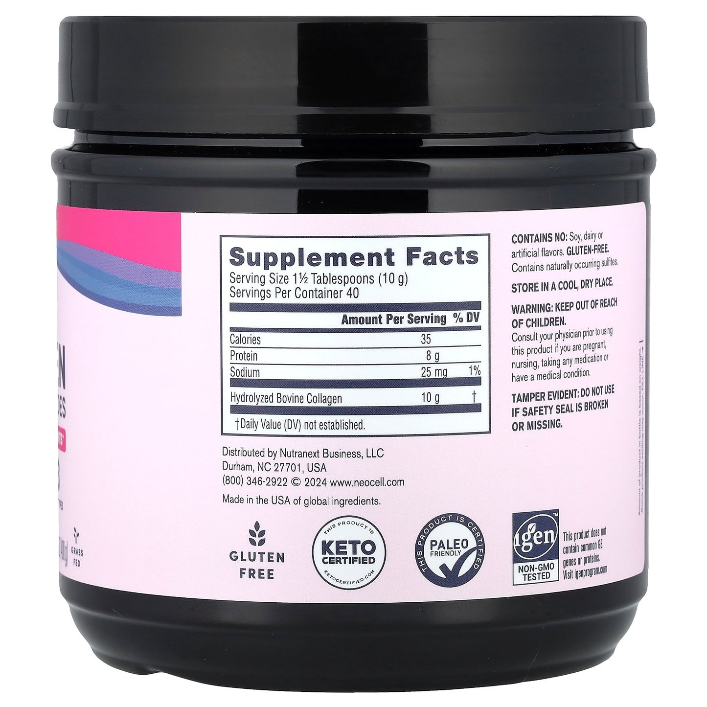 NeoCell, Super Collagen Peptides, Unflavored, 14.1 oz (400 g)