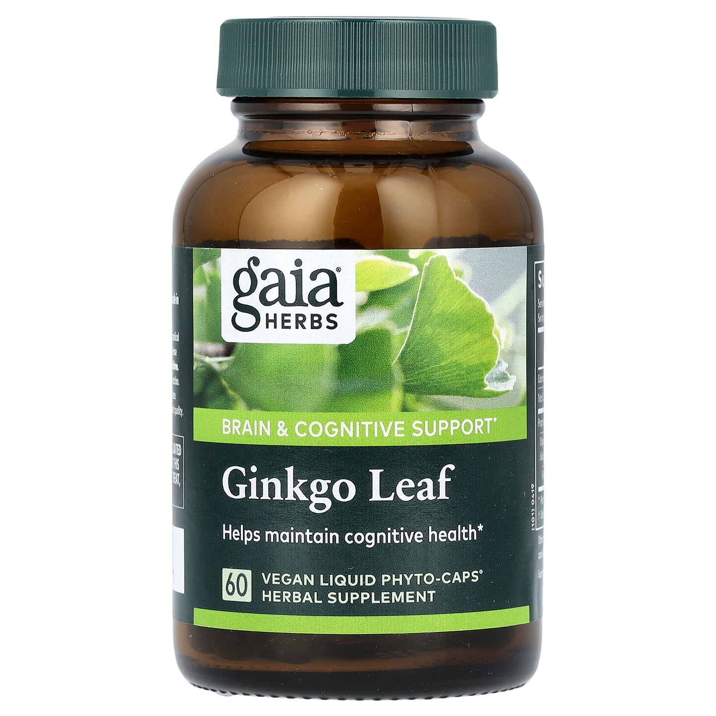 Gaia Herbs, Ginkgo Leaf, 60 Liquid Phyto-Caps®