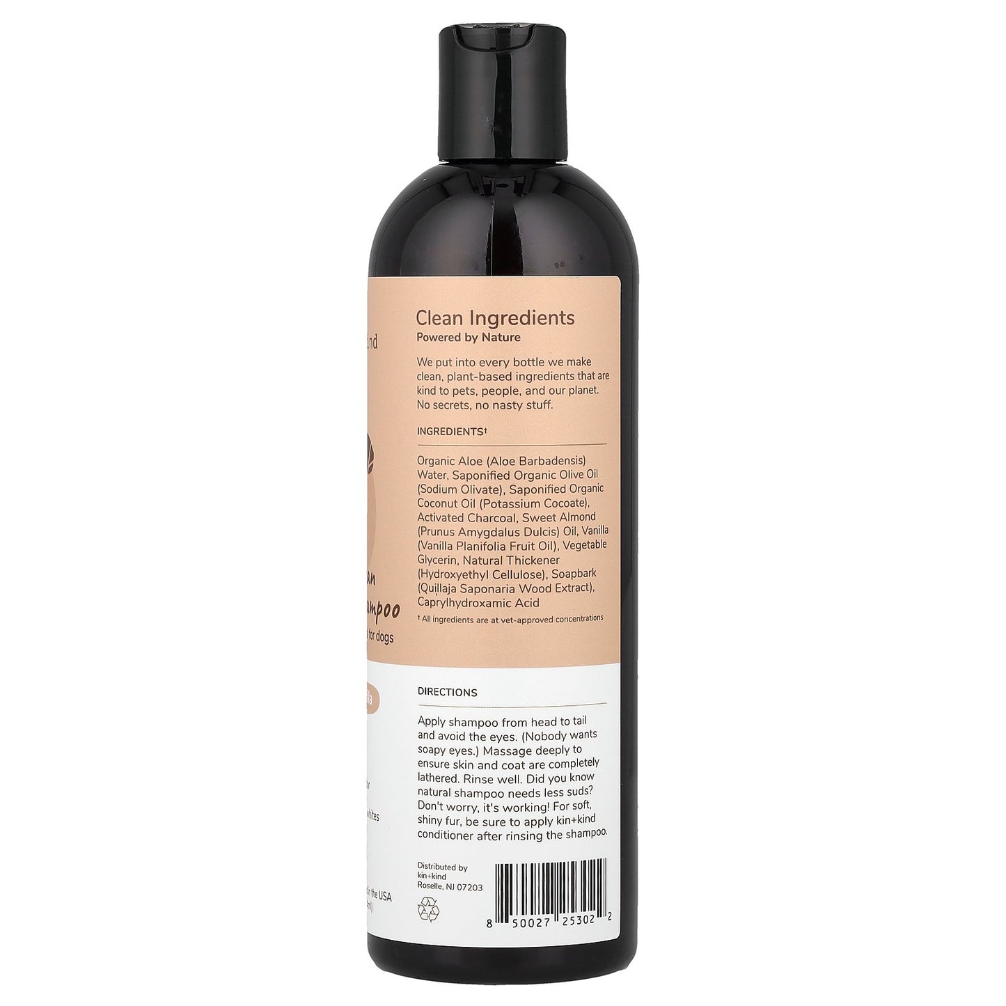 Kin+Kind, Deep Clean Natural Shampoo, For Dogs, Almond + Vanilla, 12 fl oz (354 ml)