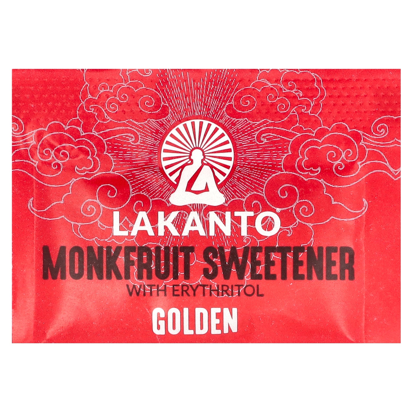 Lakanto, Monkfruit Sweetener with Erythritol, Golden, 30 Packets, 3.17 oz (90 g)