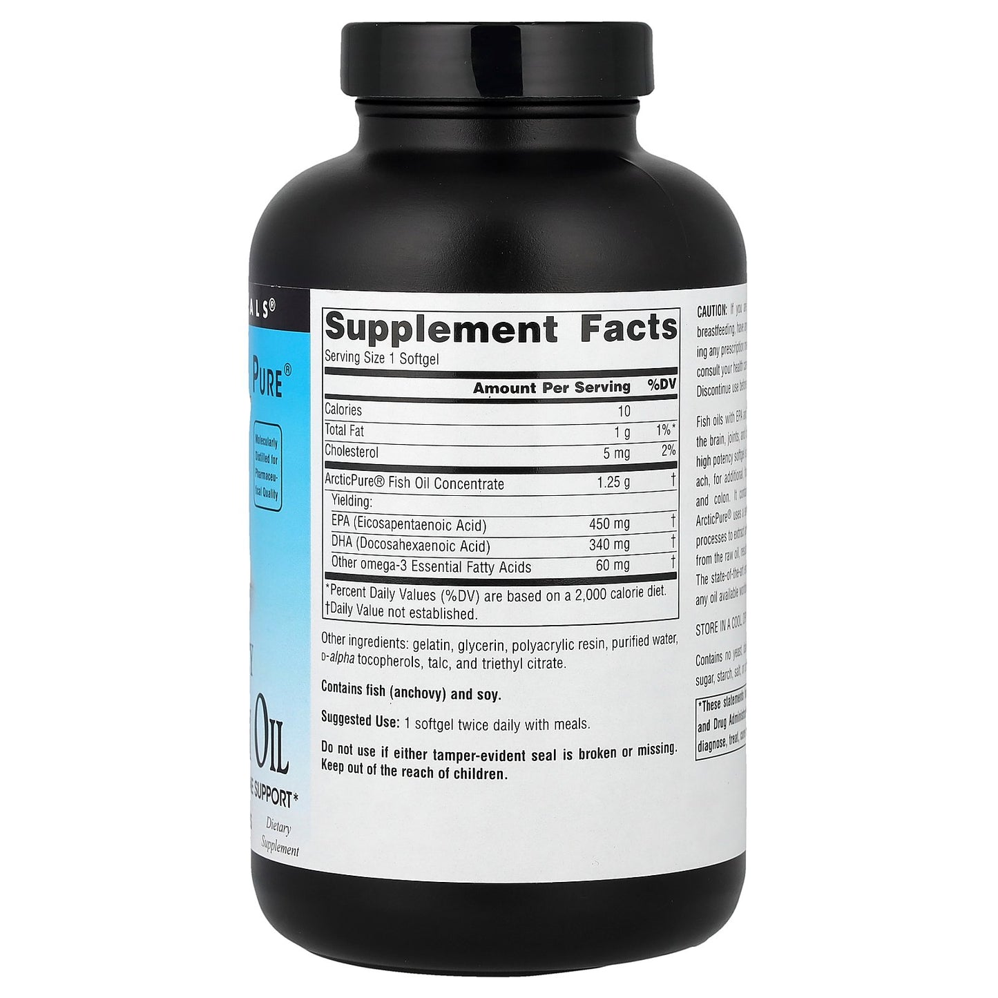 Source Naturals, Arctic Pure®, Omega-3 Fish Oil, 850 mg, 120 Softgels