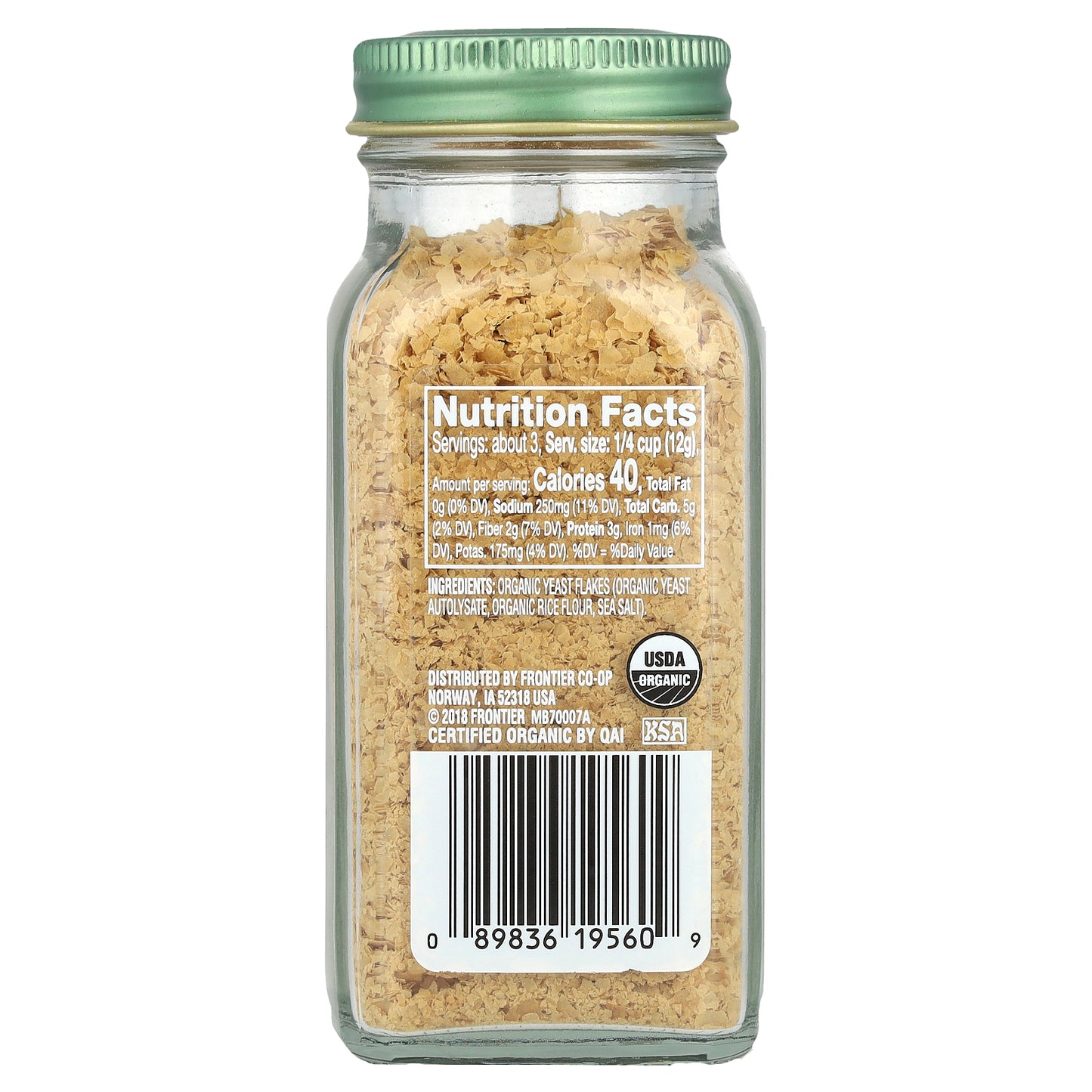 Simply Organic, Nutritional Yeast, 1.32 oz (37 g)