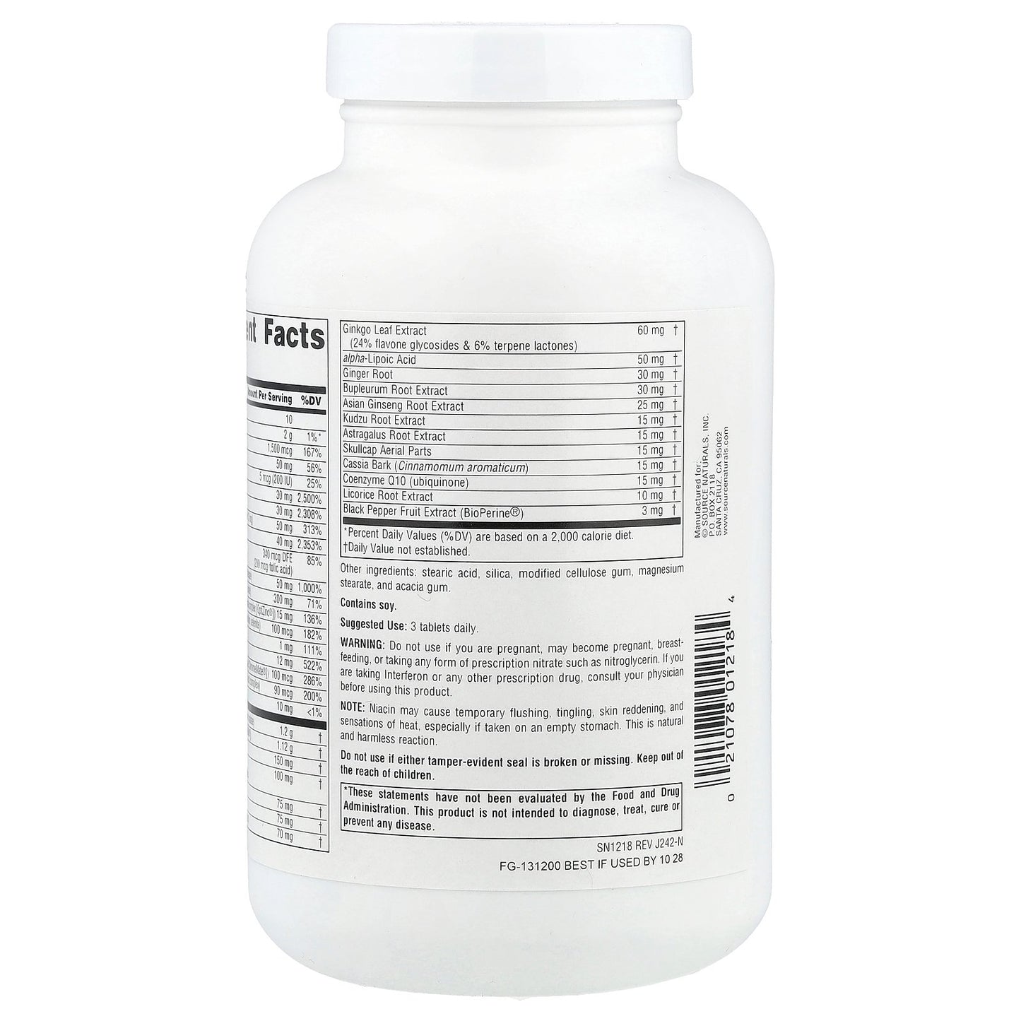 Source Naturals, Fibro-Response™, 180 Tablets