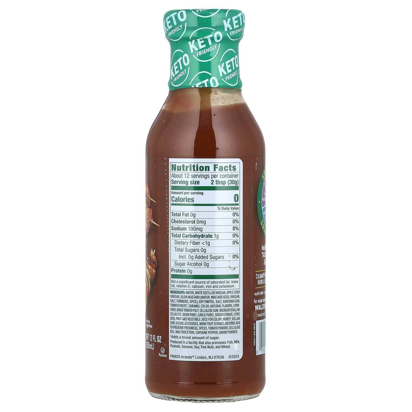 Walden Farms, Honey Barbecue Sauce, 12 fl oz (355 ml)