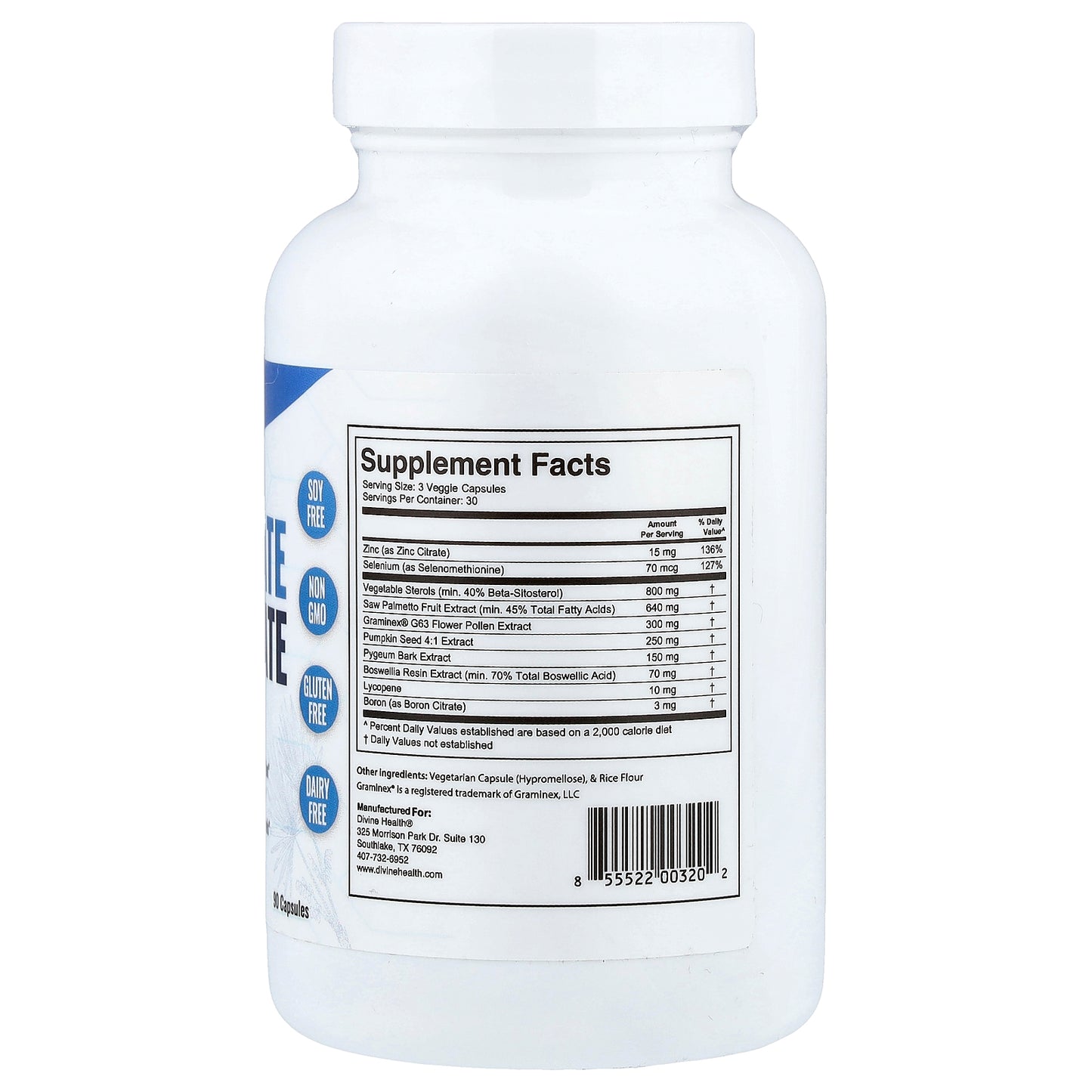 Divine Health, Don Colbert M.D., Ultimate Prostate Formula , 90 Capsules